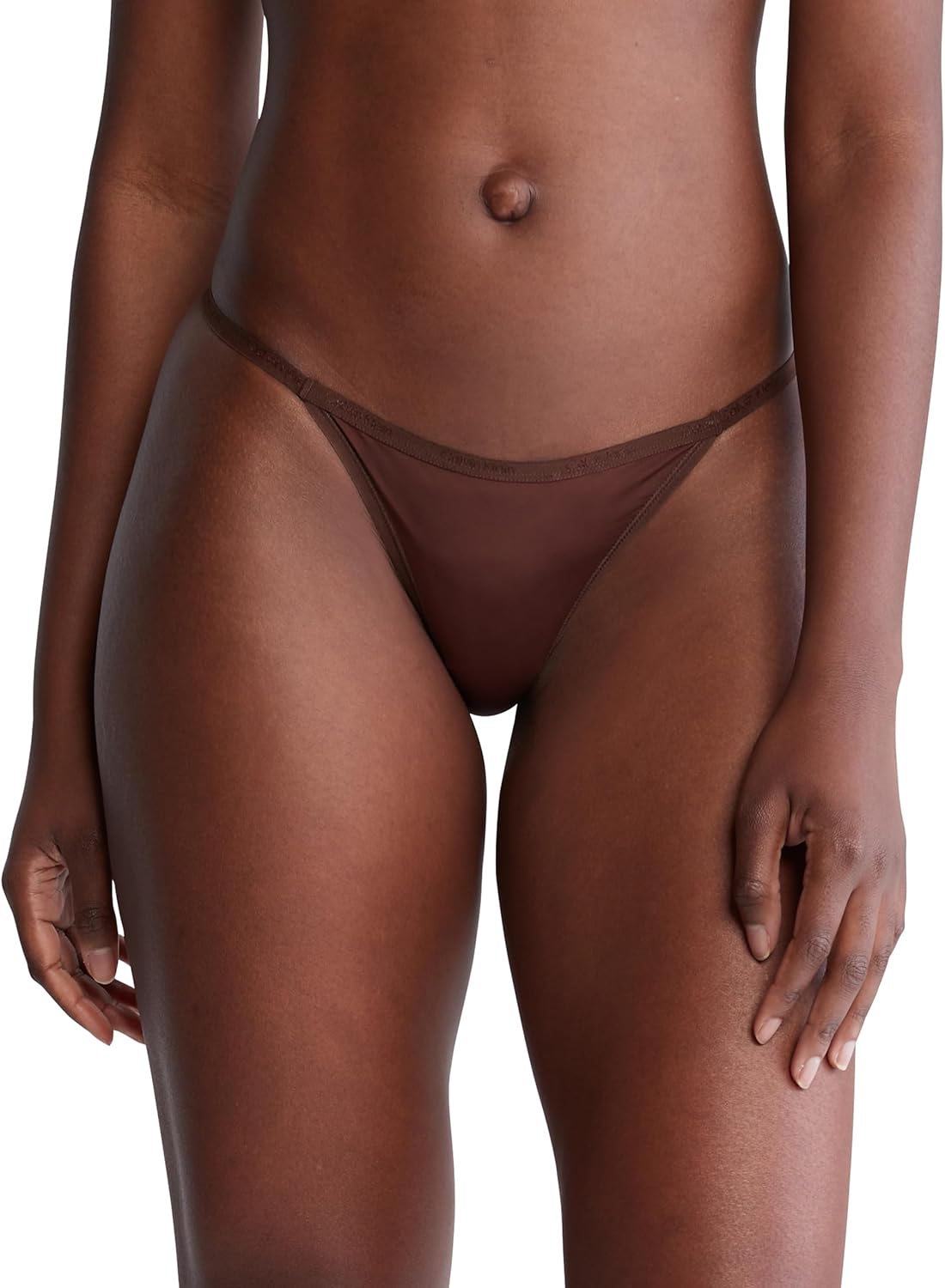 Calvin Klein womens Ideal Micro Low Rise String Thong