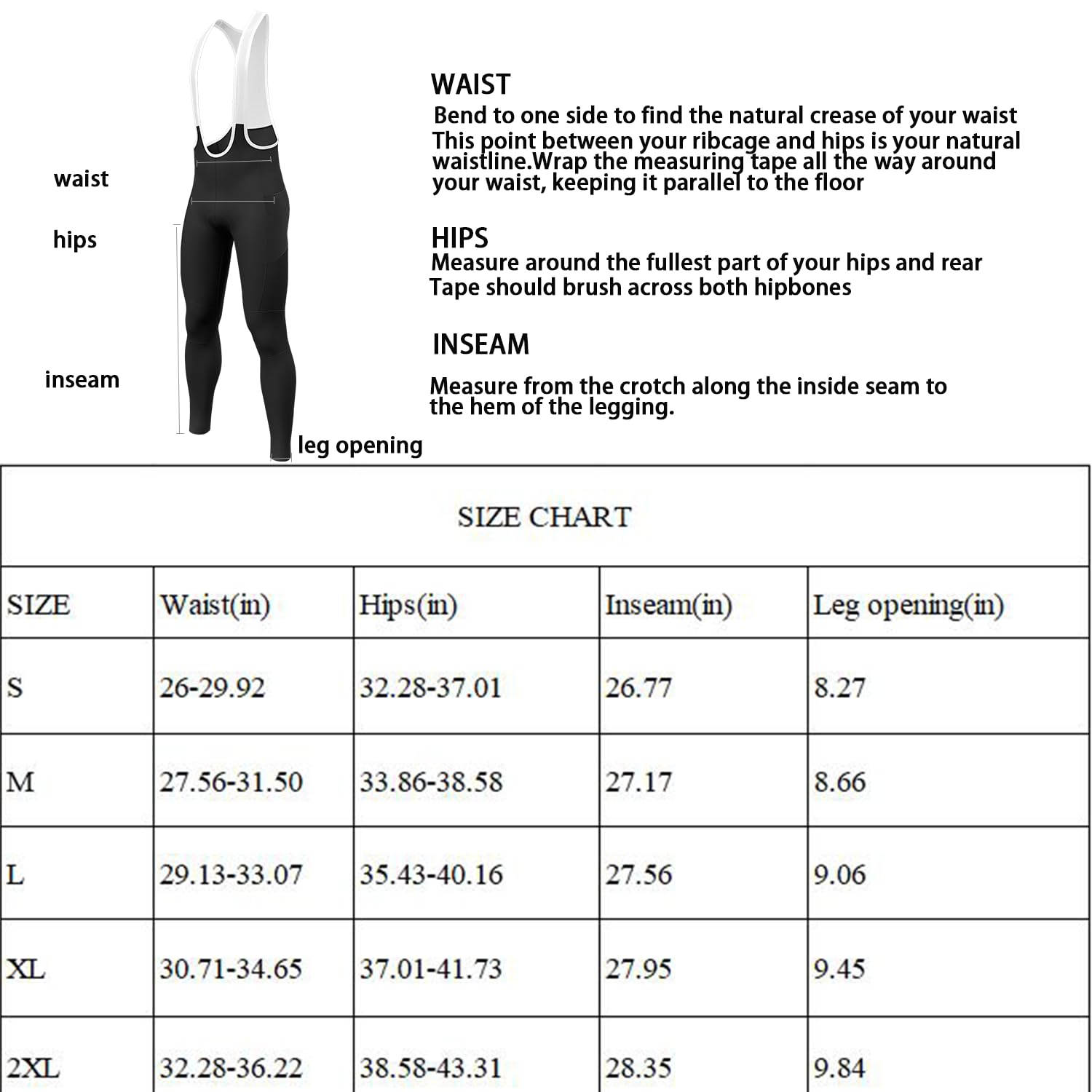 Log.as Pantalones largos de ciclismo para hombre, acolchados, con tirantes, para invierno, elásticos, resistentes al viento, transpirables, de secado rápido, con bolsillos