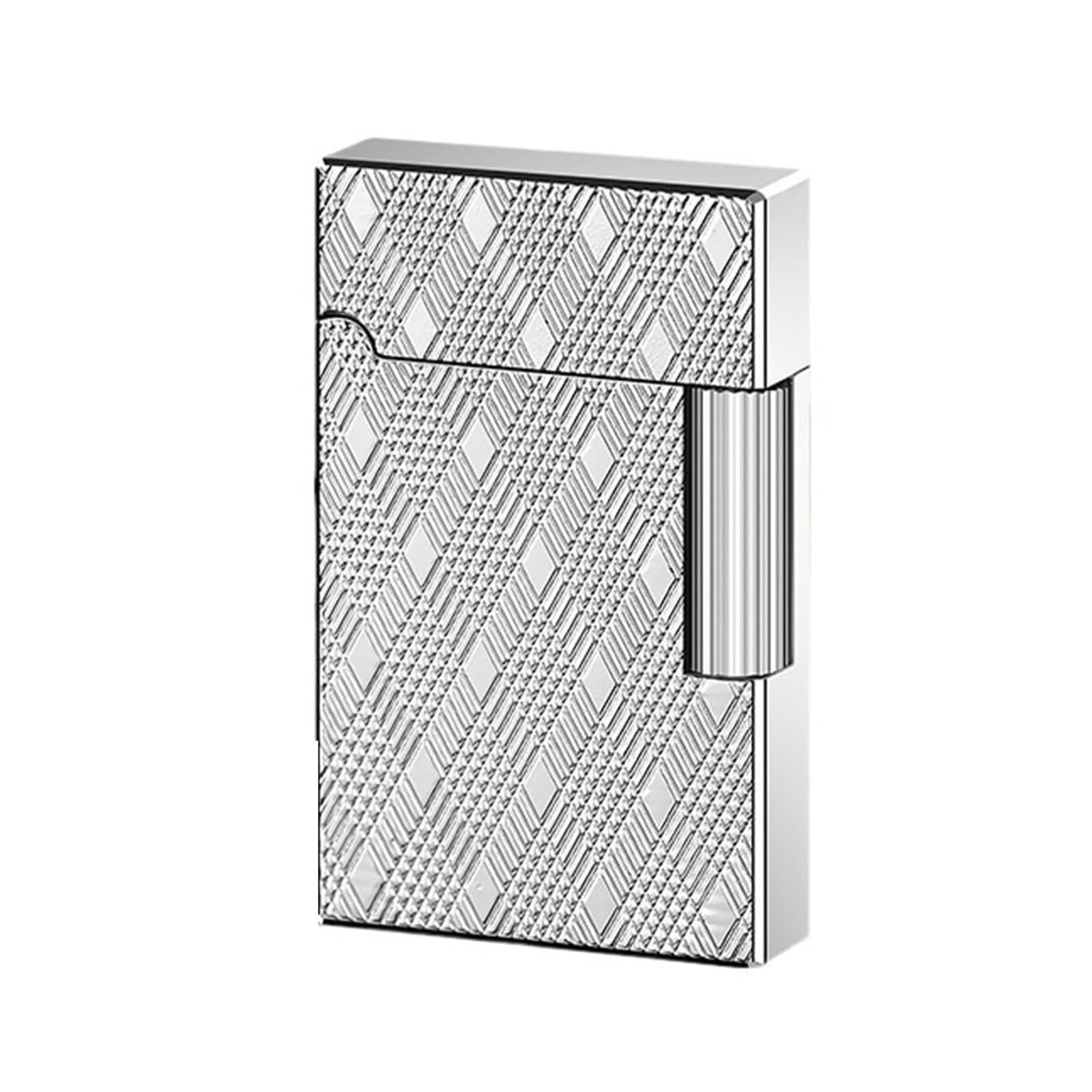 Encendedor de butano de metal, mechero de llama suave para camping 1