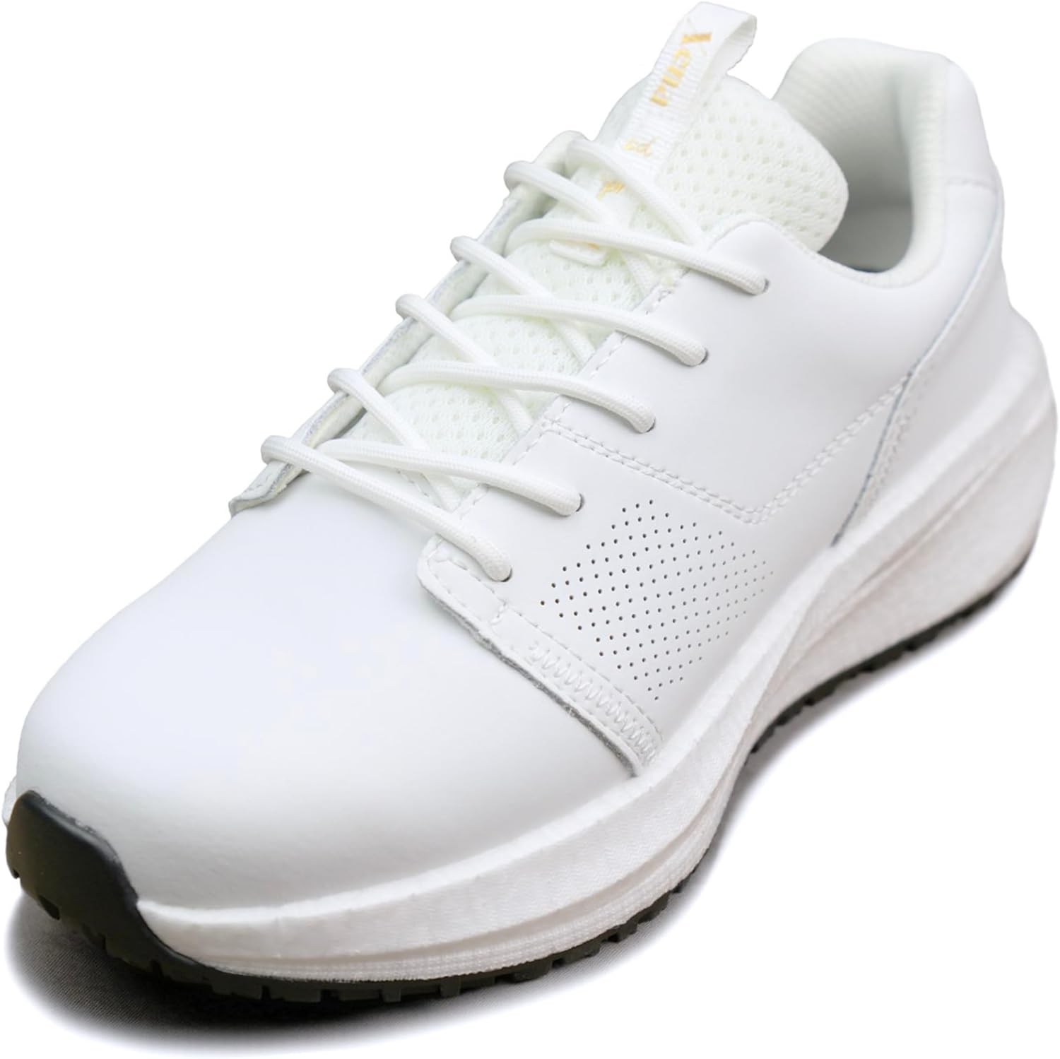 Xena Workwear Astra Soft Toe Women's Athletic Work Shoes, Slip & Puncture Resistant, ASTM F2892 Certified, Perforated Action Leather