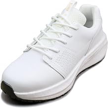 Xena Workwear Astra Soft Toe Women's Athletic Work Shoes, Slip & Puncture Resistant, ASTM F2892 Certified, Leather