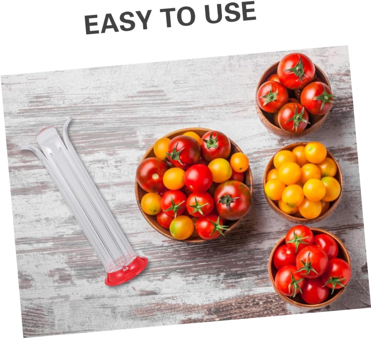 2 Piece Tomato Slicer Fruit Cutter for Salad and Pizza
