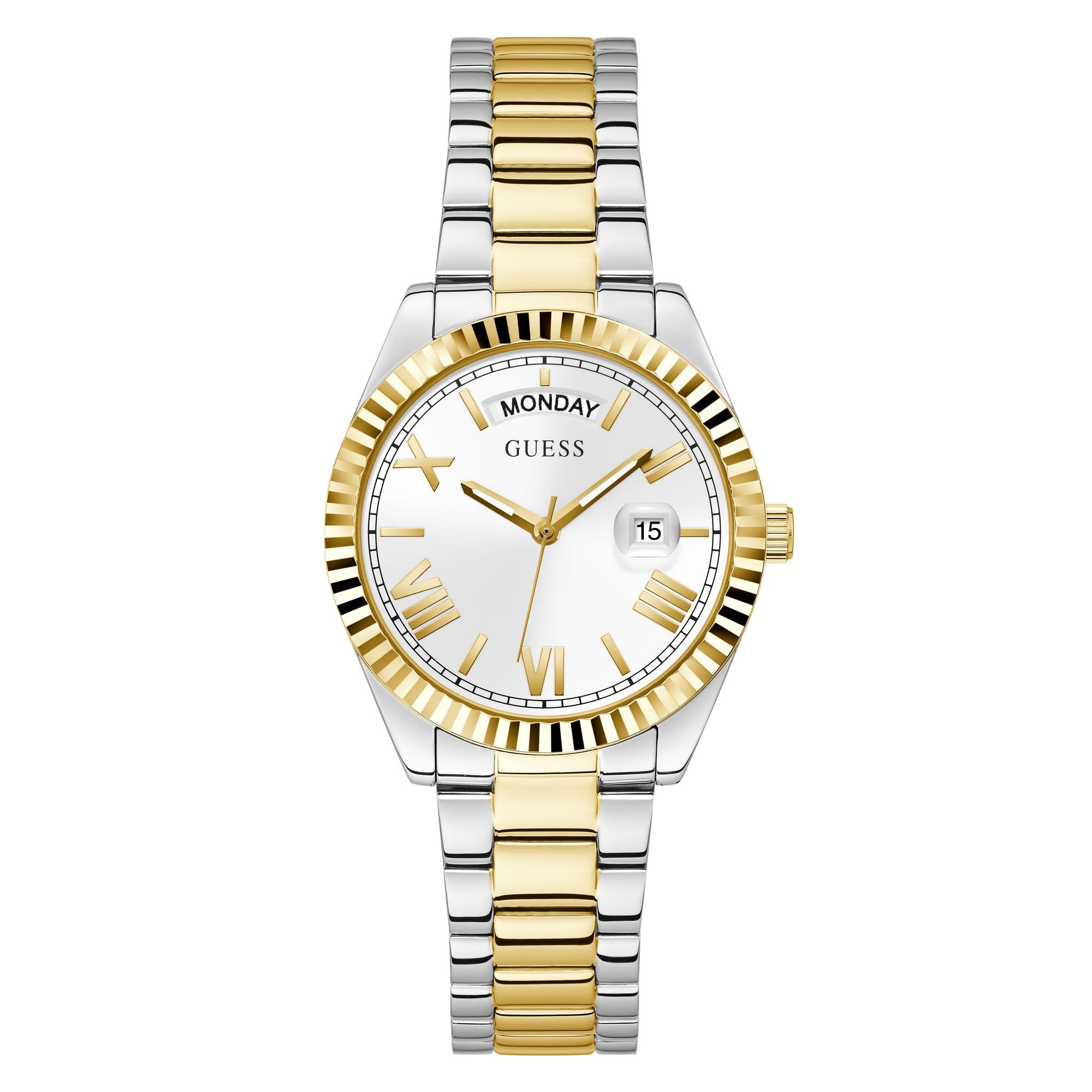 RELOJ GUESS - LUNA Analógico / 3 ATM Color esfera: Blanco Tamaño de la caja: 36,00