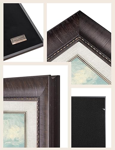 Vista 123 de DECORARTS - Almond Blossom Tree - Vincent Van Gogh Art Reproduction. Giclee Canvas Prints Wall Art for Home Decor 30x24