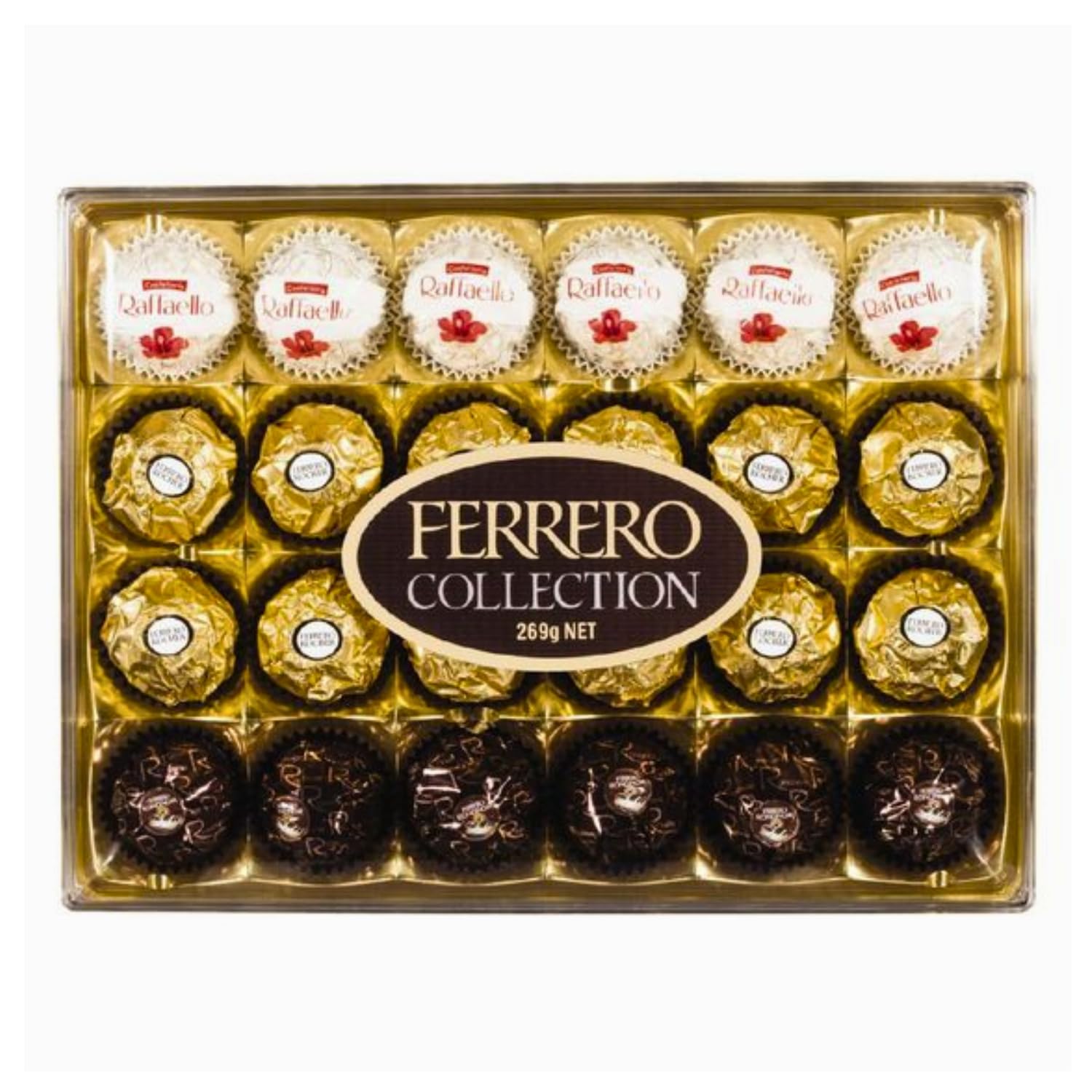 See full amazon price history chart for Ferrero Collection T24 Chocolate, Ideal for Gifting, Diwali Gifting, Assorted Chocolates, Croquante nut, Chocolate Collection, Variety Packs, 24 Pieces Premium Hamper, 269.4 g (Imported Italy) Ferrero Collection T24 Chocolate, Ideal for Gifting, Diwali Gifting, Assorted Chocolates, Croquante nut, Chocolate Collection, Variety Packs, 24 Pieces Premium Hamper, 269.4 g (Imported Italy) (B0D97RS4JB) Amazon Price History, Amazon Price Tracker