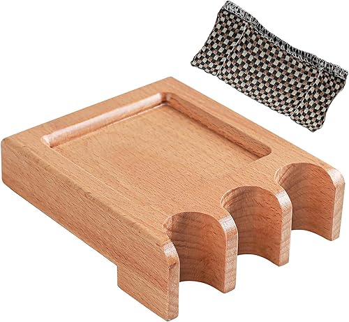 Soporte para palos de piscina soporte para tacos para tacos de piscina soporte portátil para garras de tacos con capacidad para 3 tacos contra la