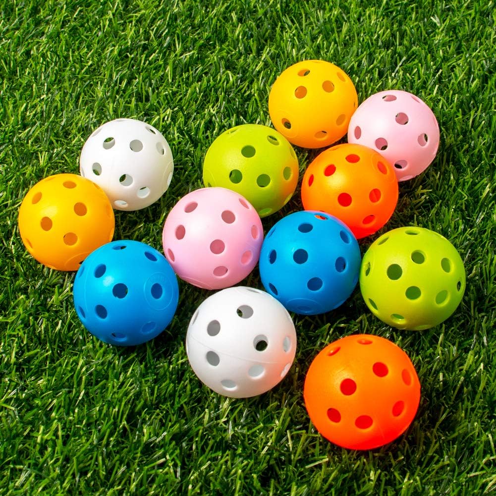 plastic golf training balls