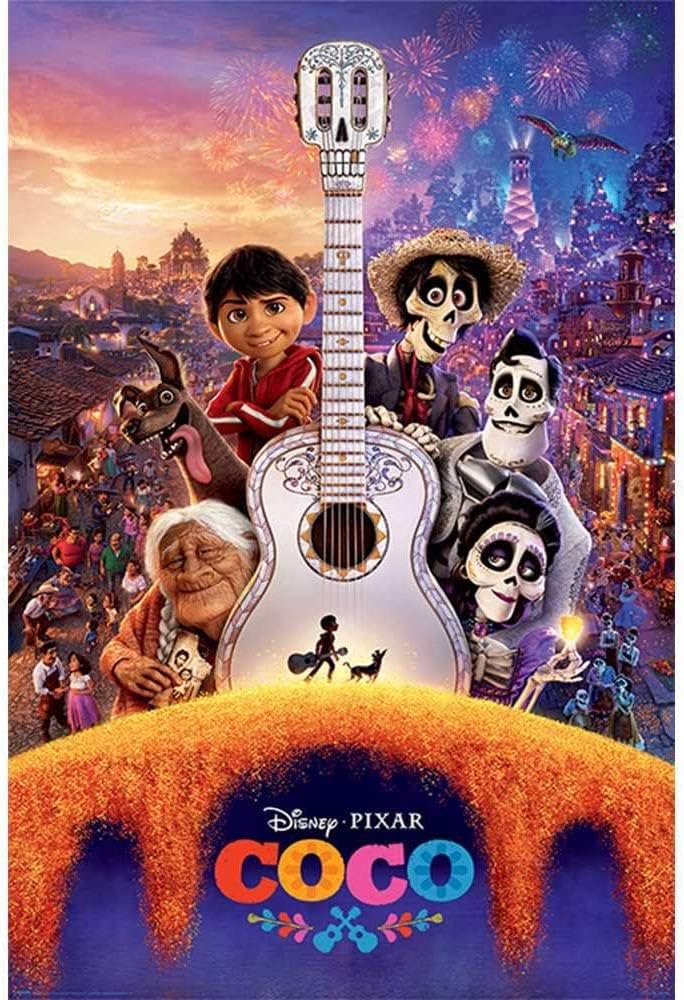 Amazon.co.jp: 映画ポスター COCO リメンバーミー - Guitar ポスター