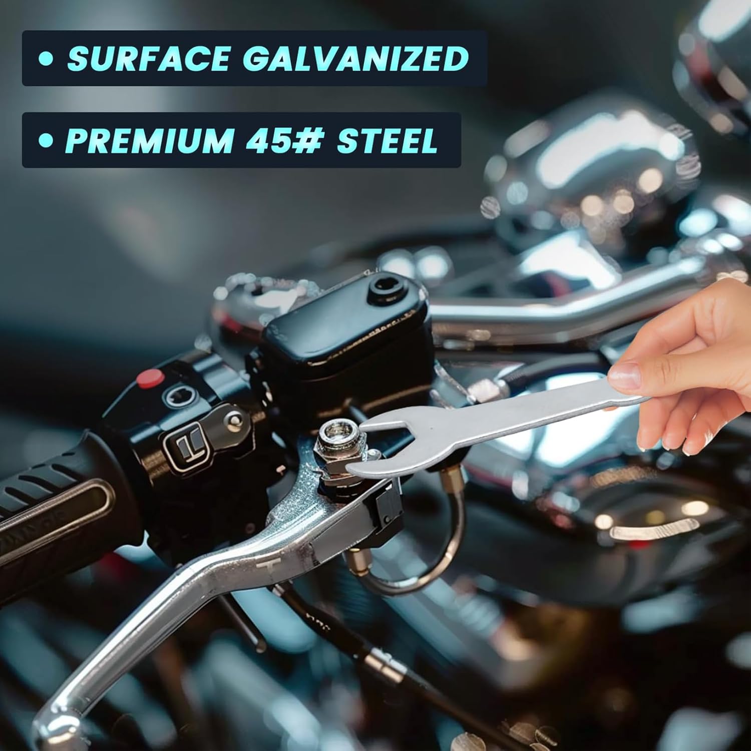 Thin Open End Set & Super-Thin Metric Wrench Kit - 12PC Ultra-Thin Spanners Repair Tool with Thin Head Access, 2MM/0.08''Mini Open End for Bike/Bi-Fold Doors, Household, Machinery, Motorcycle
