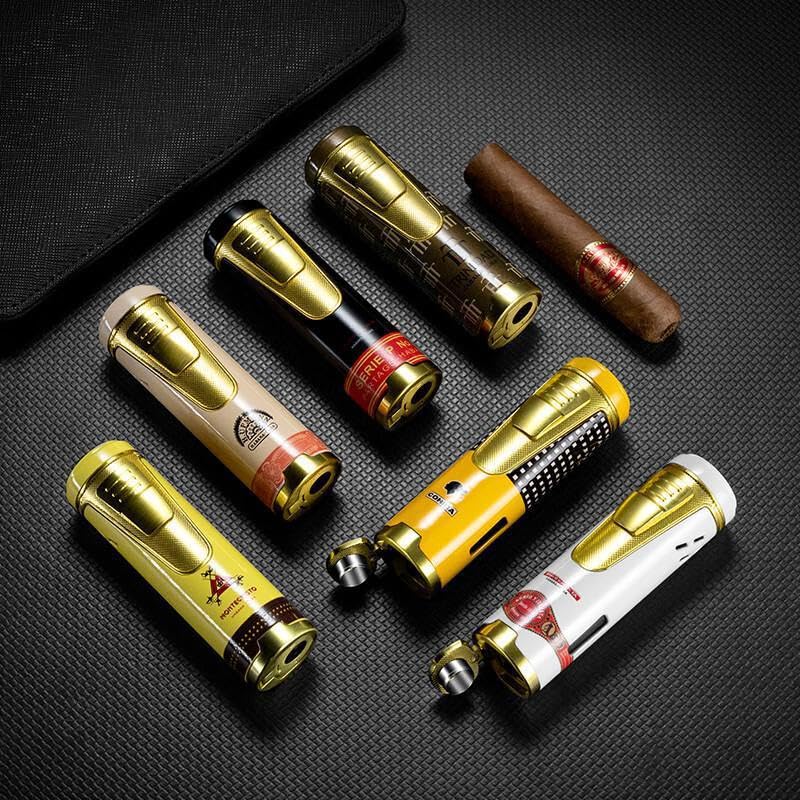 Encendedor multifuncional profesional para cigarros portátil miniatura 4
