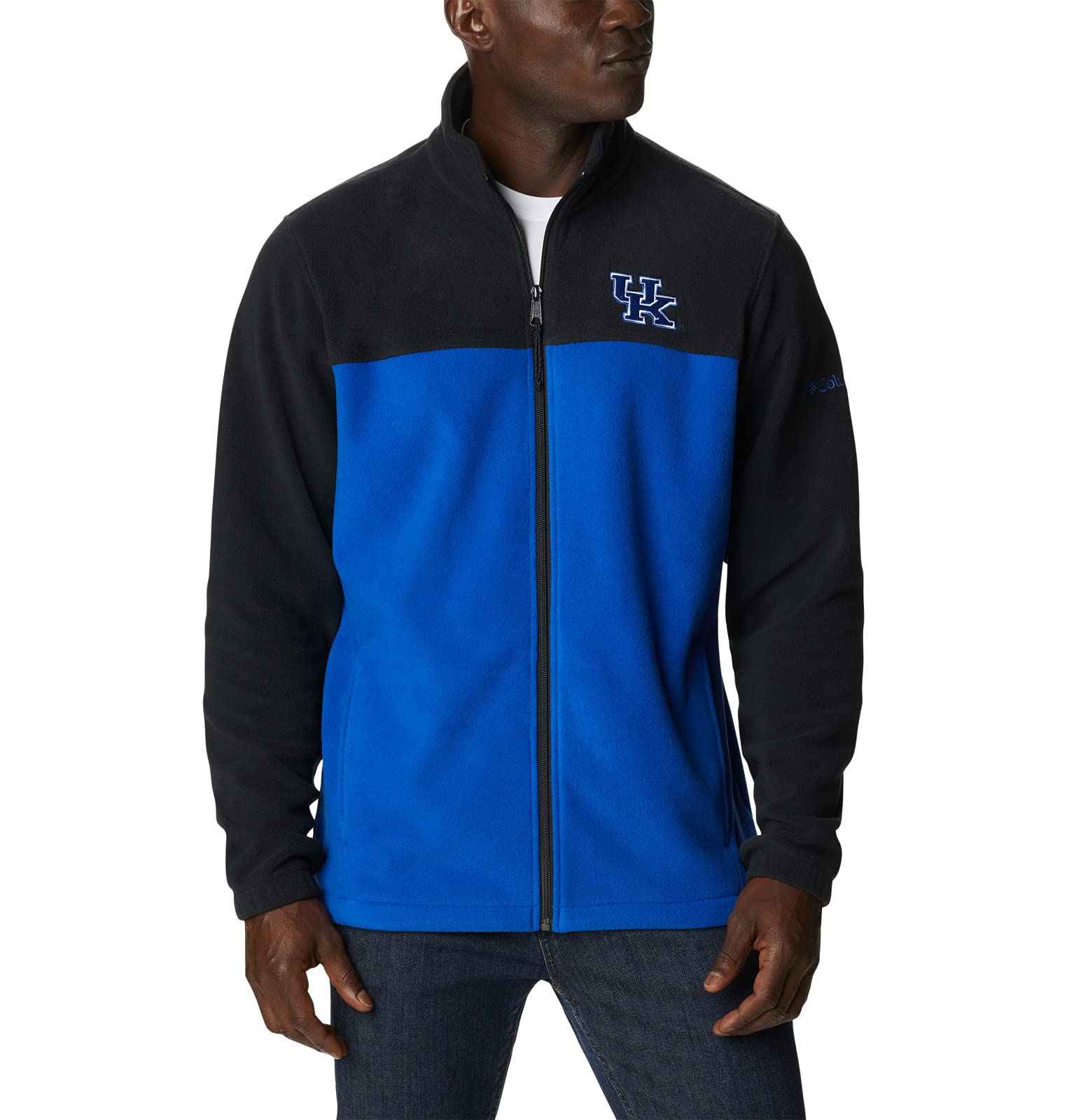 Columbia NCAA mens Collegiate Flanker III Fleece Jacket