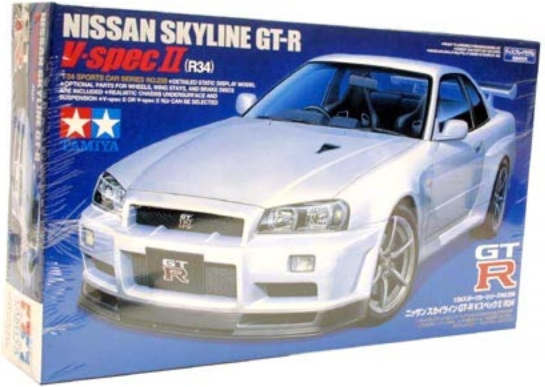 Nissan Skyline Gt R V Spec Ii Model Car 1/24 Tamiya,