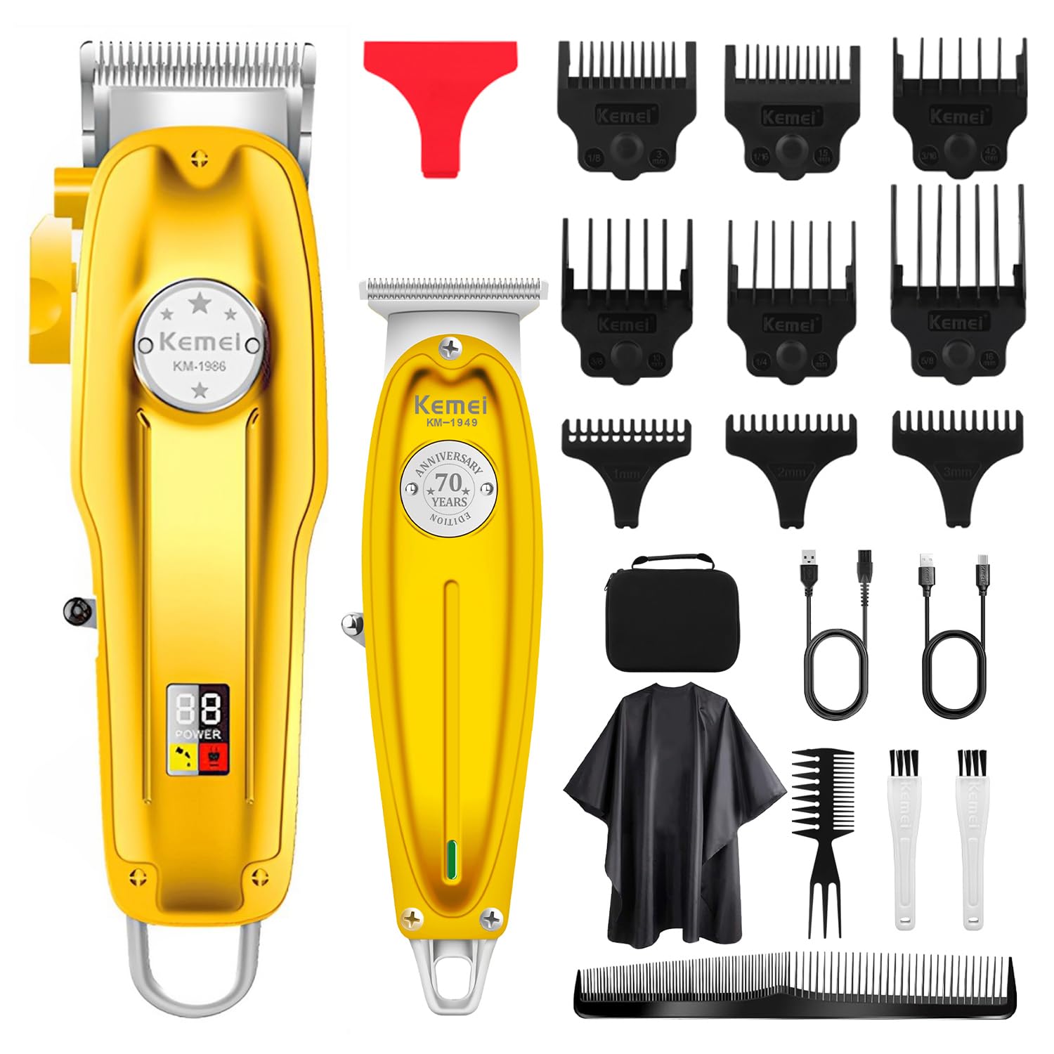 Amazon.com: KEMEI Professional Hair Clippers for Set, Cordless