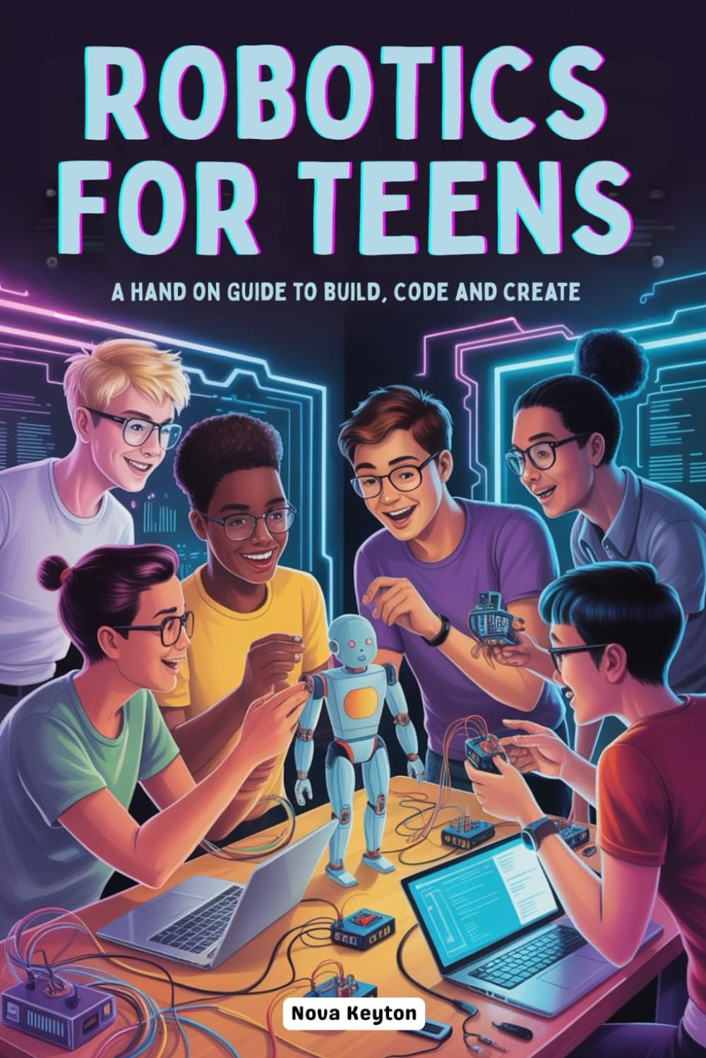 ROBOTICS FOR TEENS: A HAND ON GUIDE TO BUILD, CODE AND CREATE