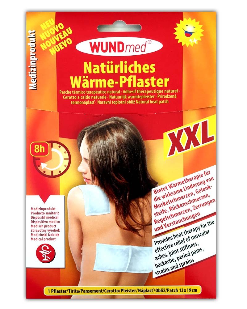 40 X XXL Cerotti riscaldanti waermepads Reumatismi cerotto schiena Spalla