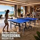 STEP OVER Tournament PRO 25MM Heavy Duty ||E-1 Grade Board||Laminated Top25MM|| High Performance || Schools, Resorts, Clubs & TT Academy ||Free Cover+2 Rackets & Balls ||2026 gallery image