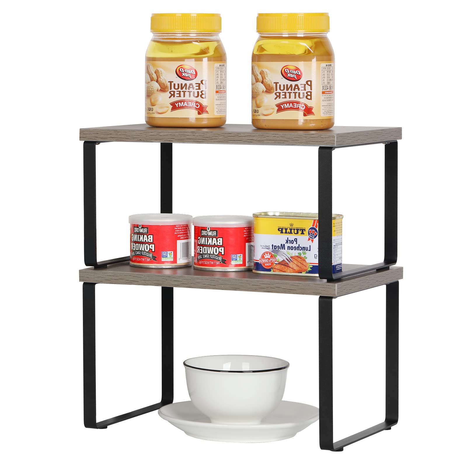Buy UOMIO Kitchen Countertop Organisers Wooden Spice Racks Set