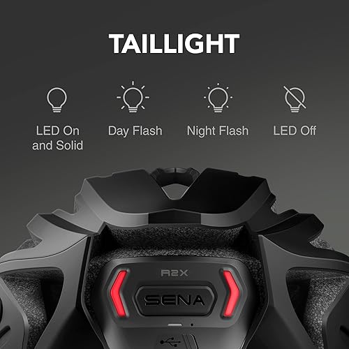 Miniatura 3 de Sena R2  R2 EVO  R2X Smart Bluetooth y malla intercomunicación casco de ciclismo de carretera