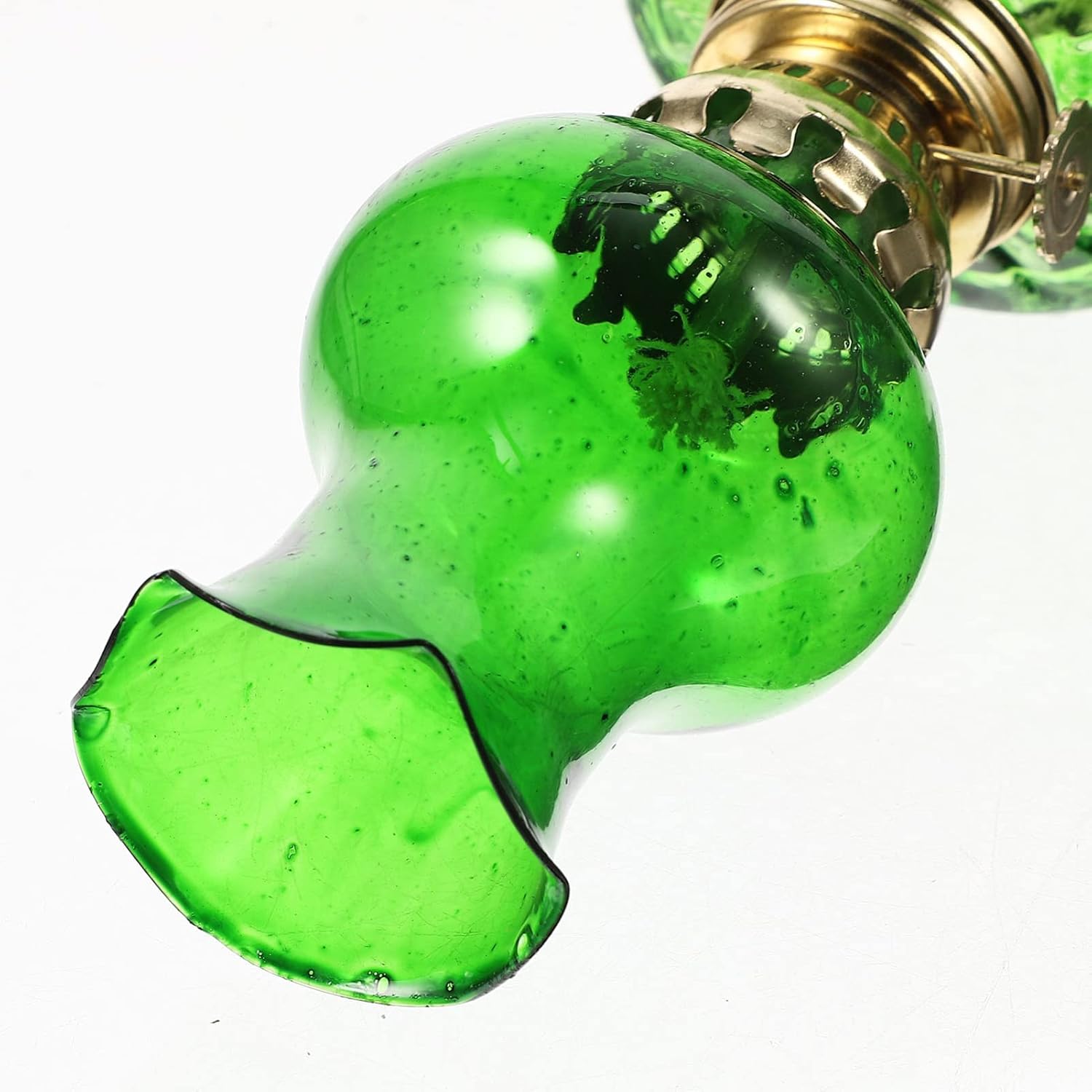 PRETYZOOM Vintage Kerosene Lamp Oil Lantern Glass Burners for Indoor Outdoor Decor