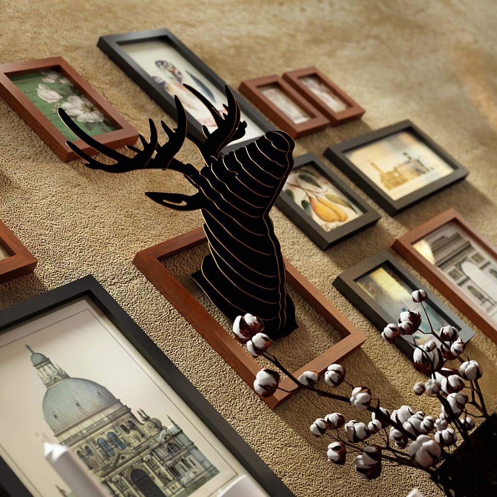 Amazon.com - ZXW Photo Wall Set, Retro Combination Photo Frame