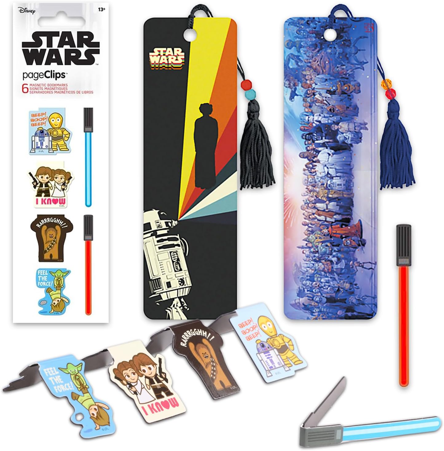 Star Wars Bookmarks for Kids, Adults Bundle