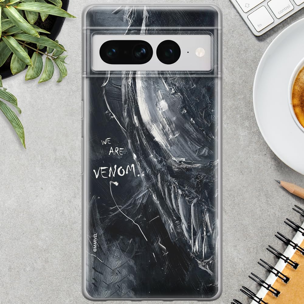ERT GROUP custodia per cellulare per Google PIXEL 7 PRO originale e con licenza ufficiale Marvel, modello Deadpool 002 adattato in modo ottimale alla forma dello smartphone, parzialmente trasparente