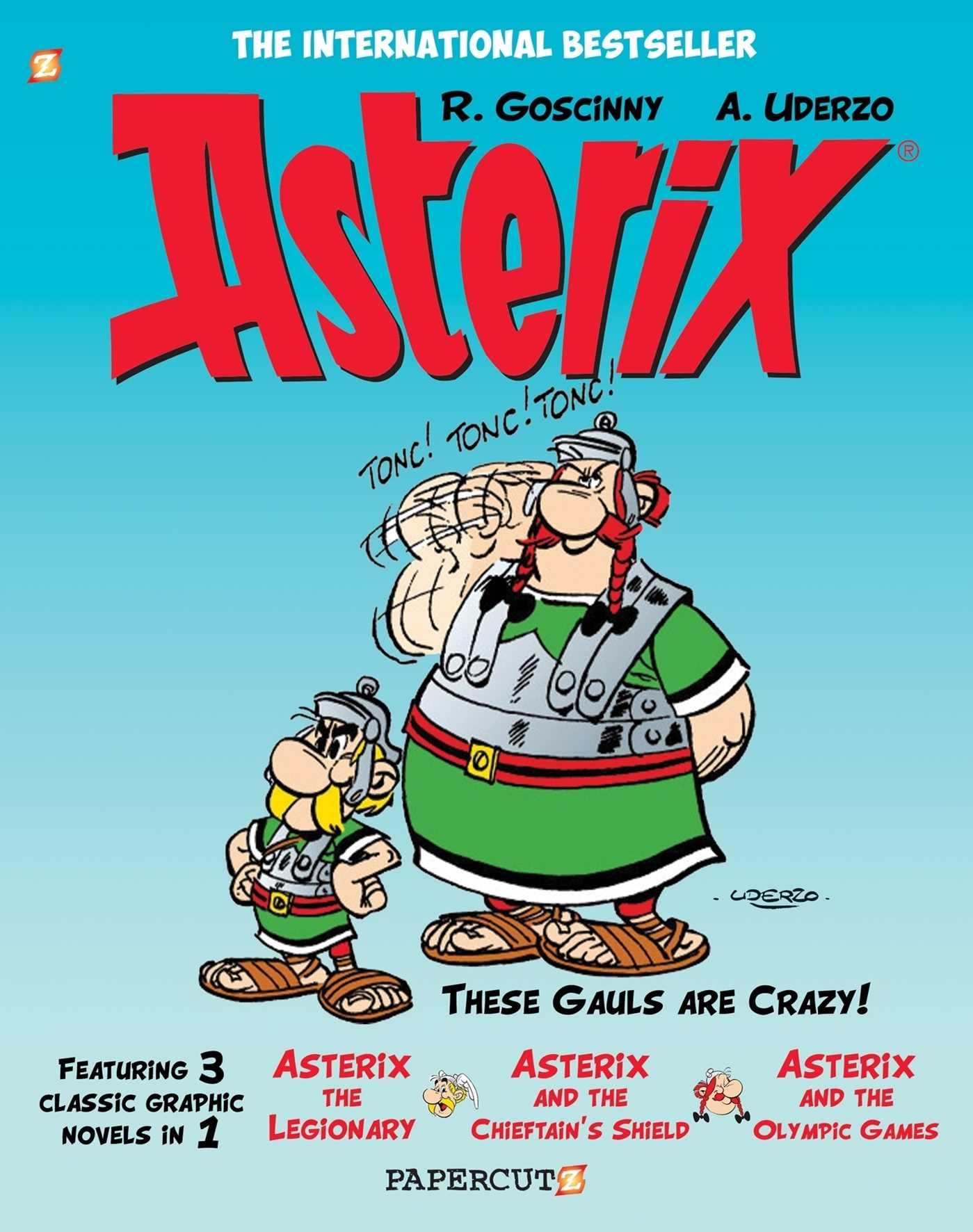 Asterix Omnibus Vol. 4: Collects Asterix the Legionary, Asterix and the Chieftain's Shield, and Asterix and the Olympic Games (4) Paperback – April 20, 2021