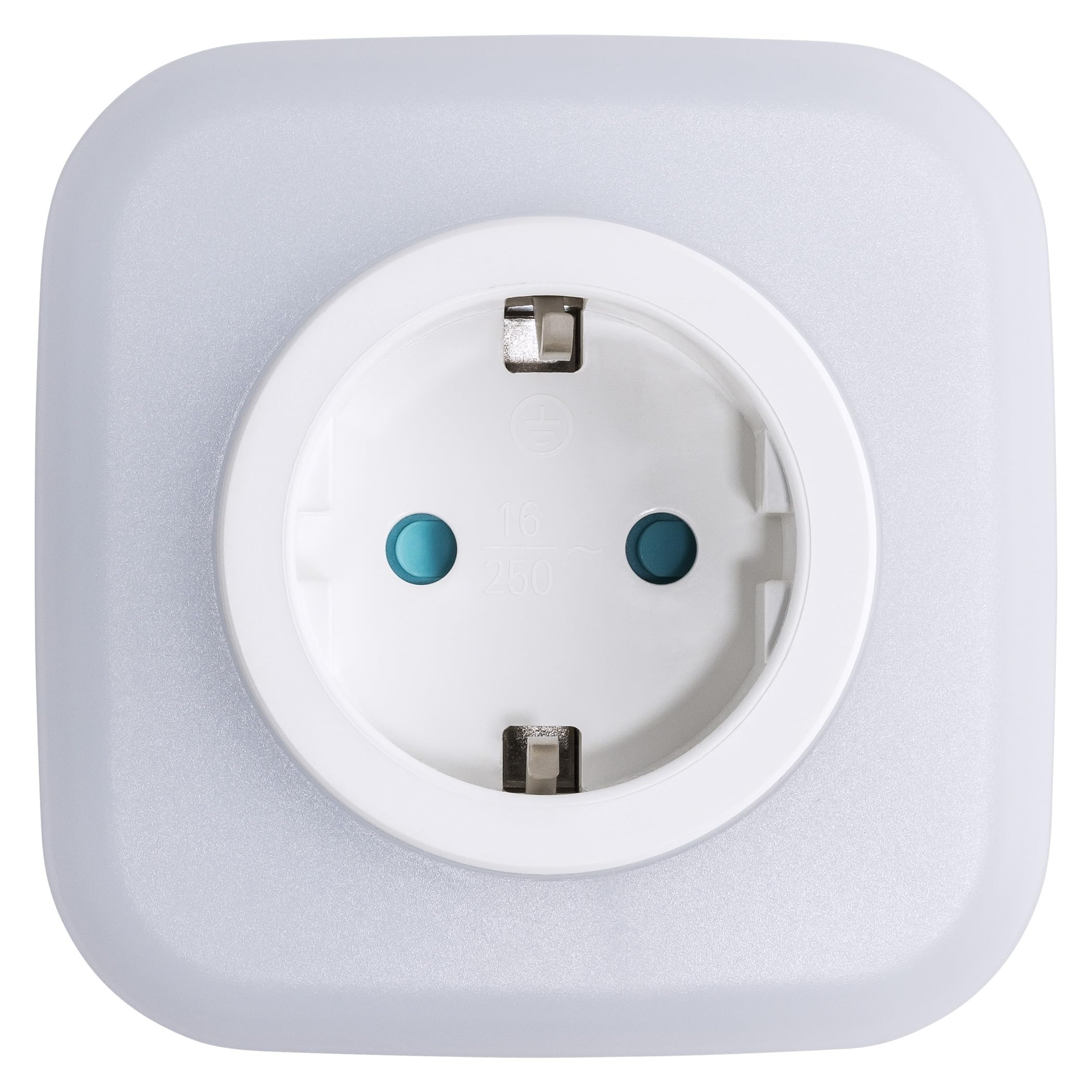 SEBSON Luz Nocturna LED con Enchufe - Set de 2 - Sensor Crepuscular | Puertos USB-C y USB-A, Interruptor On/Off - Blanco cálido, Lámpara de Enchufe