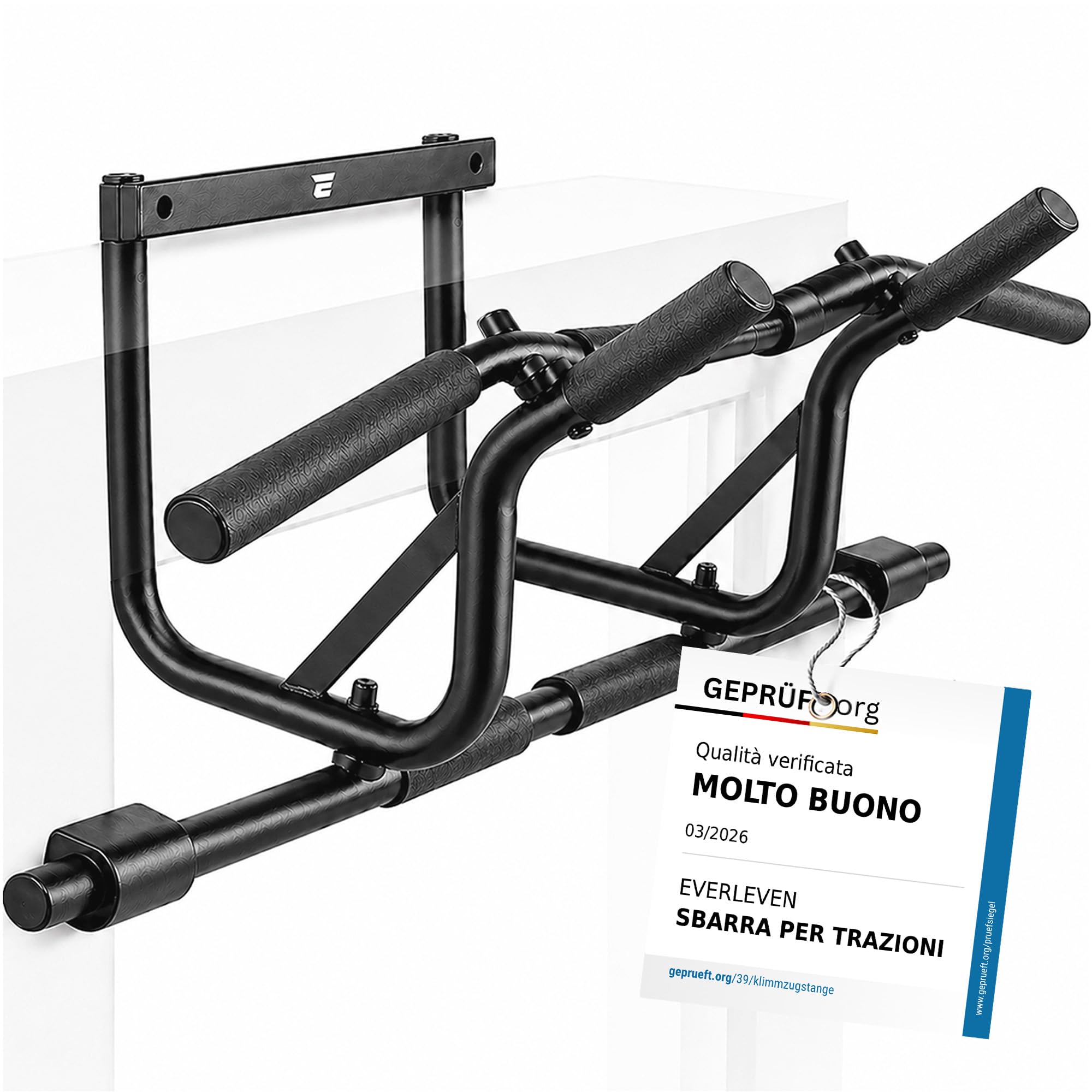 [NUOVO] Barra per trazioni telaio porta senza viti Fitness Barra I Pull per trazioni porta [7-22 cm] Pull Up Bar allenamento [design protetto]