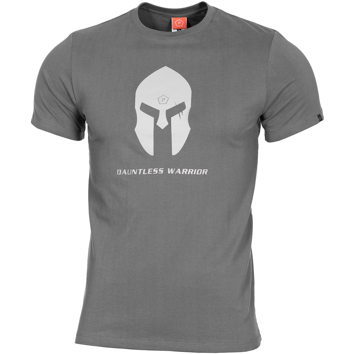 Pentagon Men's Wolf Grey Spartan T Shirt - Grey - Medium
