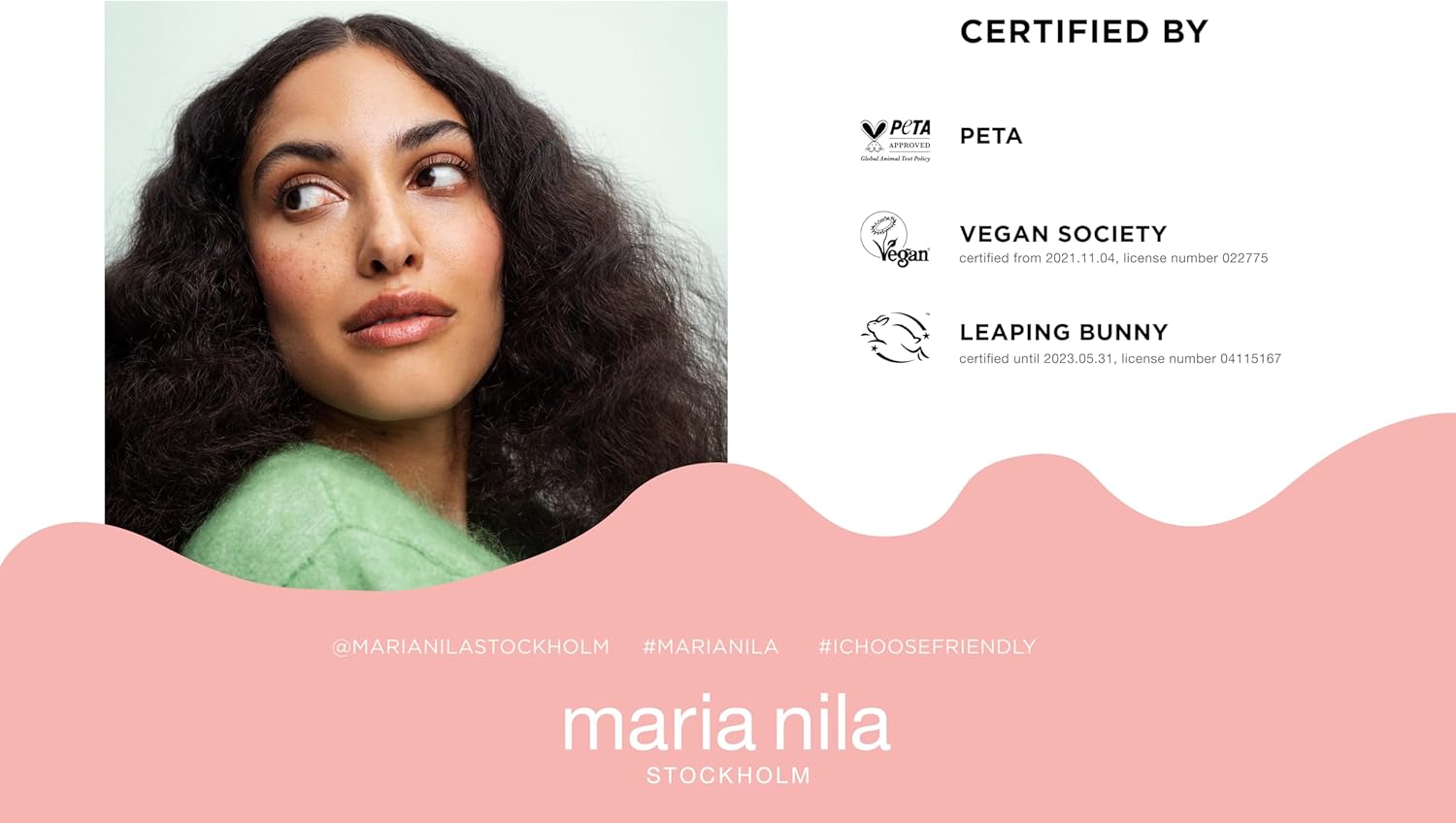 Maria Nila Styling Spray, Hold 2/5, Reduces Frizz, Antioxidant Preserves Hair Color, 100% Vegan & Sulfate/Paraben free