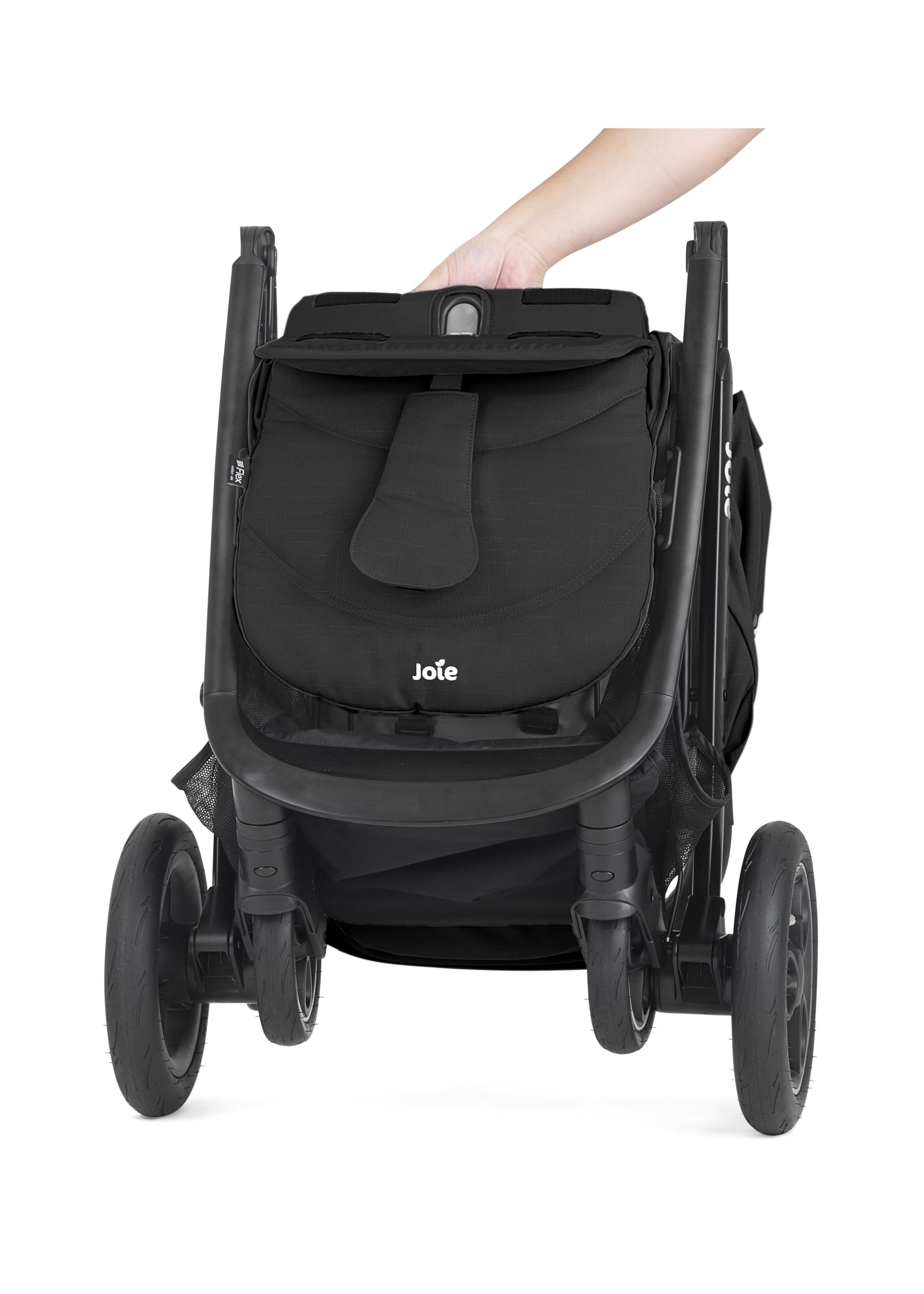 Joie litetrax™ pro passeggino, chiusura compatta, reclinazione completamente orizzontale, compatibile con sistema da viaggio, parapioggia incluso – dalla nascita ai 4 anni (0–22 kg), shale