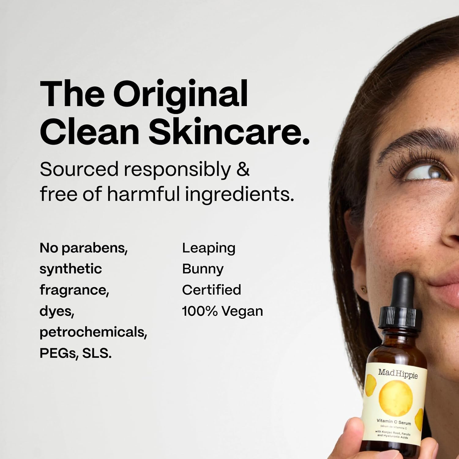 Mad Hippie Travel Essentials – Vitamin C Serum, Triple C Night Cream, Super A Serum + Jelly Cleanser in a 100% Recycled Toiletries Bag, Cruelty-Free - Image 7