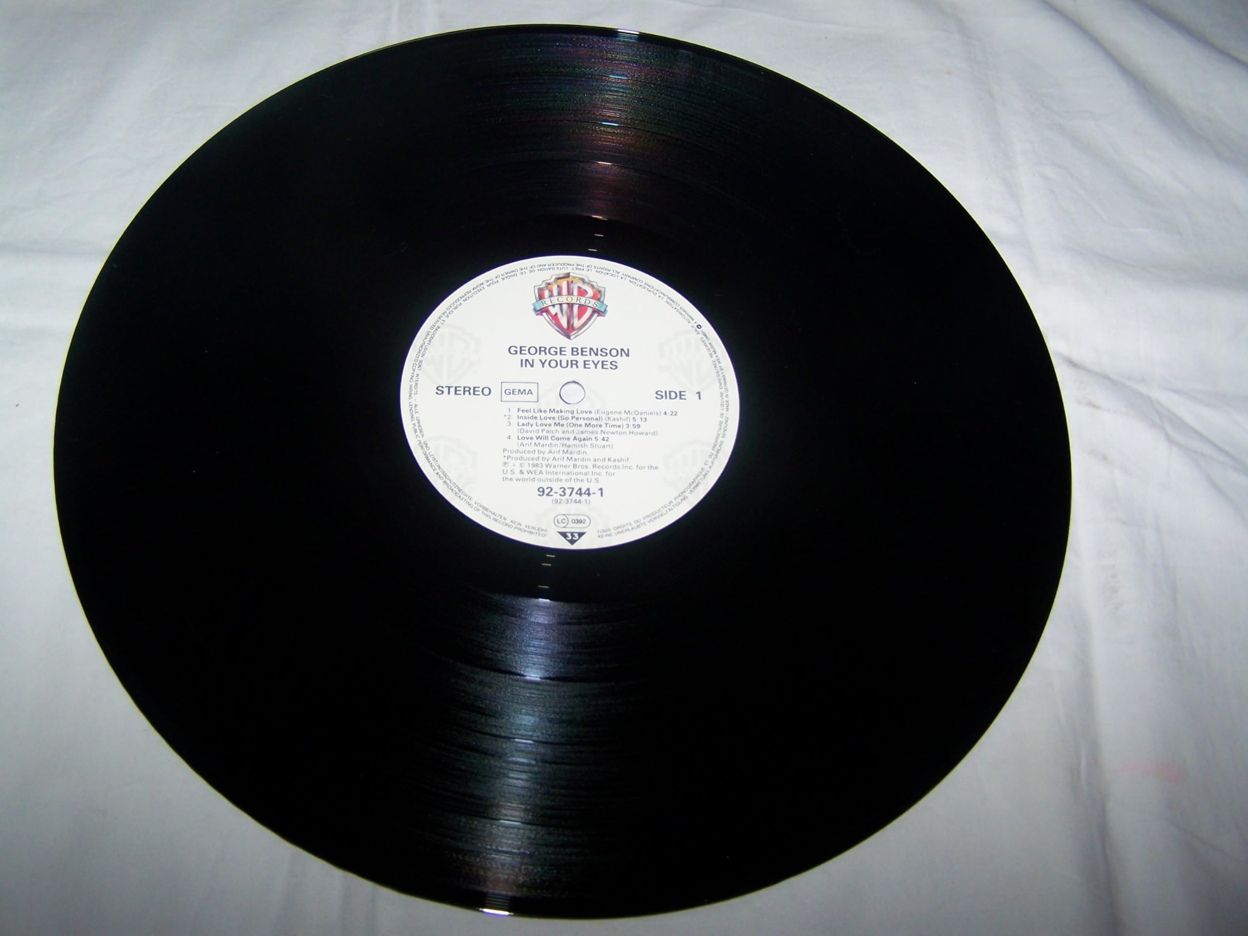 George Benson - In Your Eyes - Warner Bros. Records