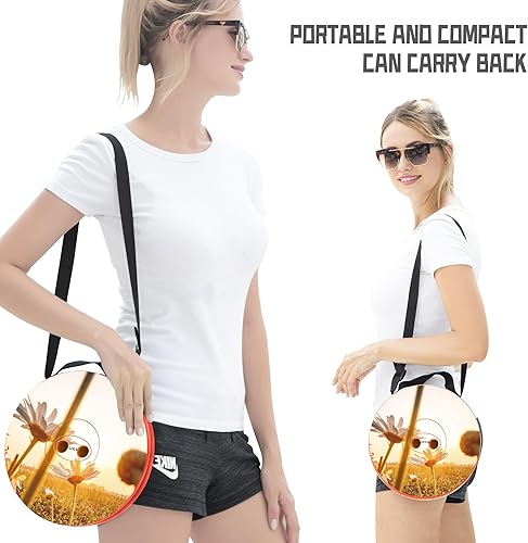 Miniatura 6 de ALEVMOOM Taburete plegable 2024 con cojín, taburete telescópico ajustable, taburete plegable portátil para camping, capacidad más resistente, 440