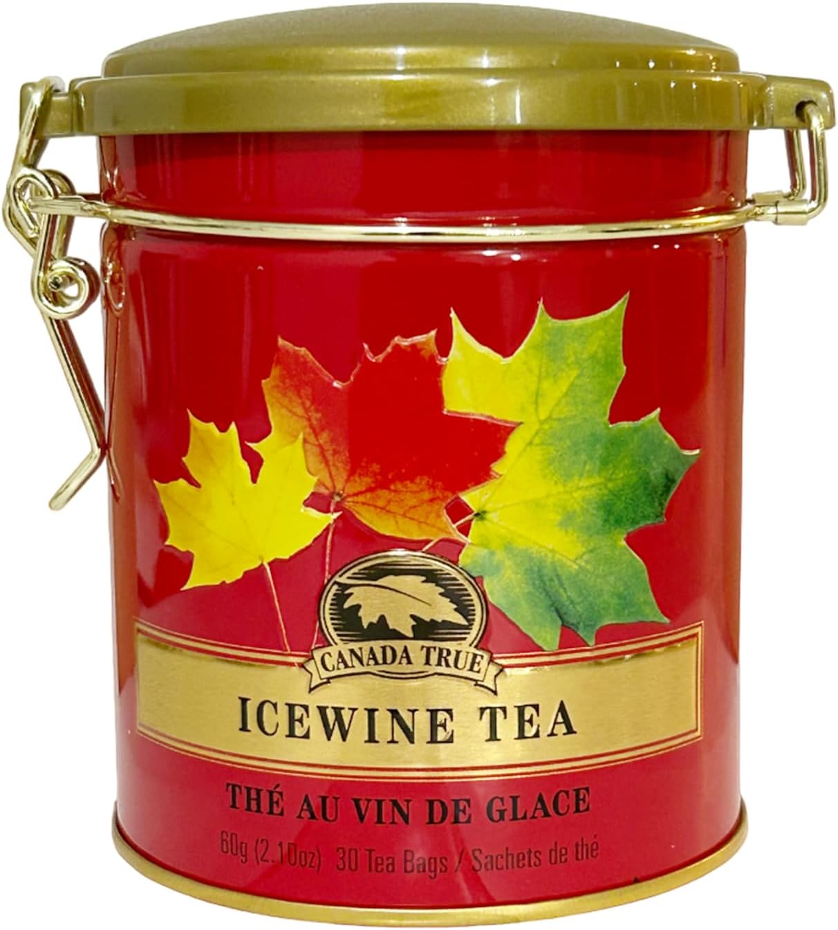 CANADA TRUE premium Ceylon Black Tea -30 Tea Bags 60g Can Package (Icewine Tea)