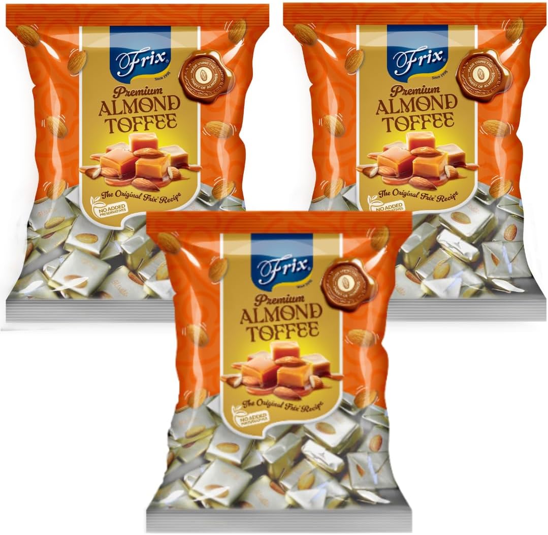 Frix Premium Almond Toffee (pack of 3) - 200g