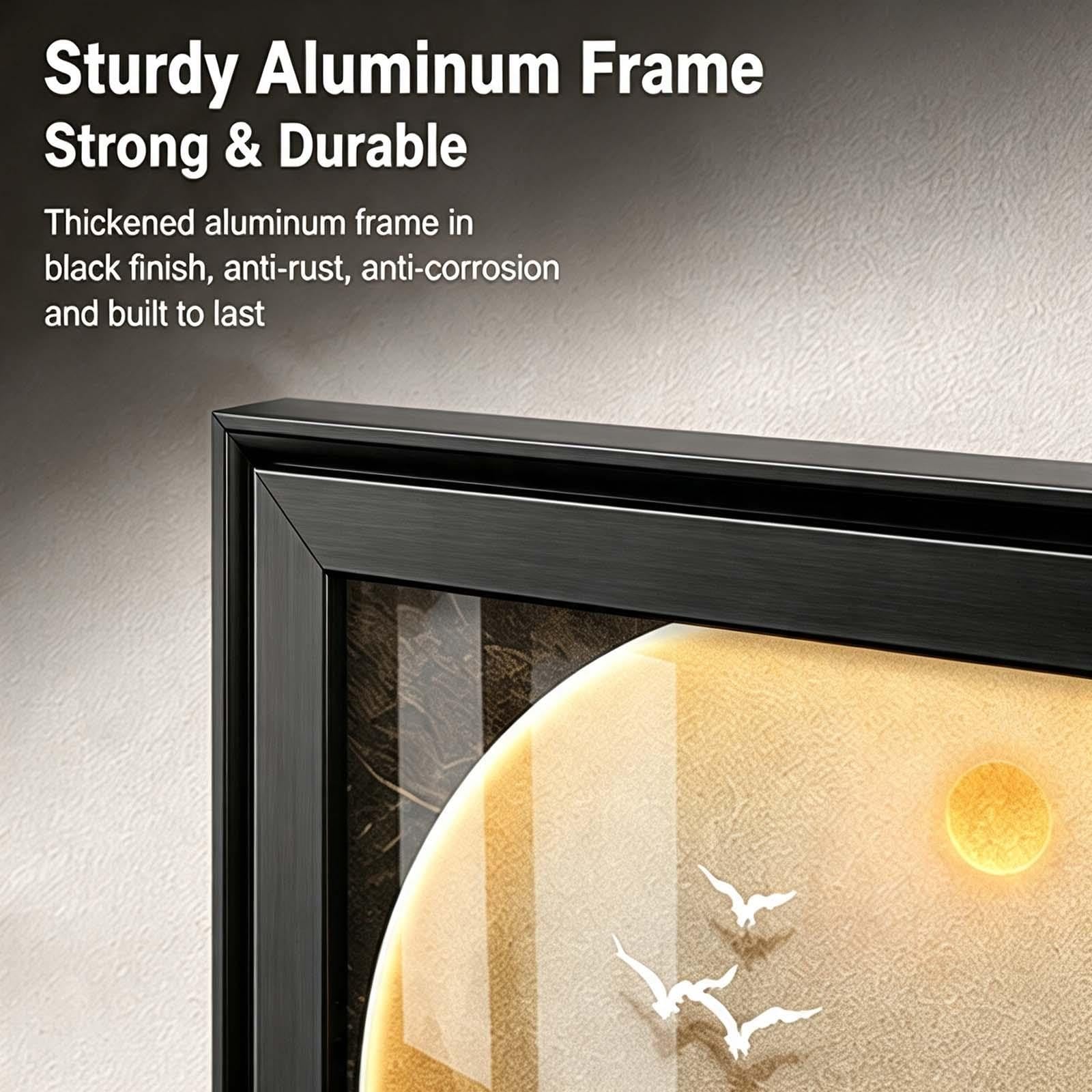 Tapa Contador Luz Decorativa, Superficie Cristalino, Arte de Pared