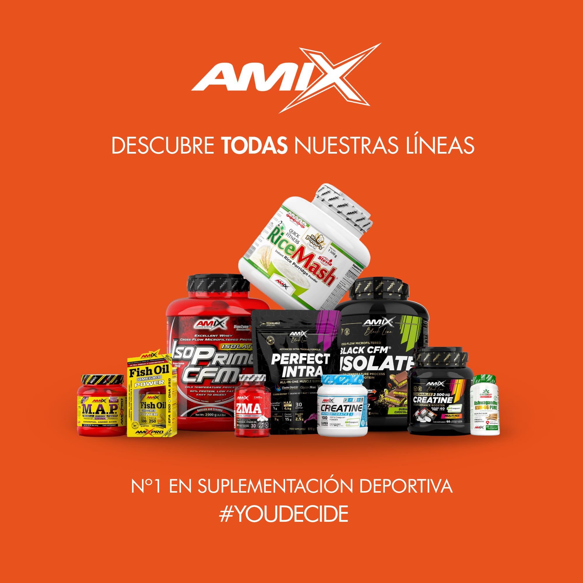 AMIX - Aminoácido en Tabletas Muscle Amino Power - Suplemento para Mantener y Aumentar la Masa Muscular - Gran Aporte de Proteínas para el Desgaste Muscular - 375 tabletas