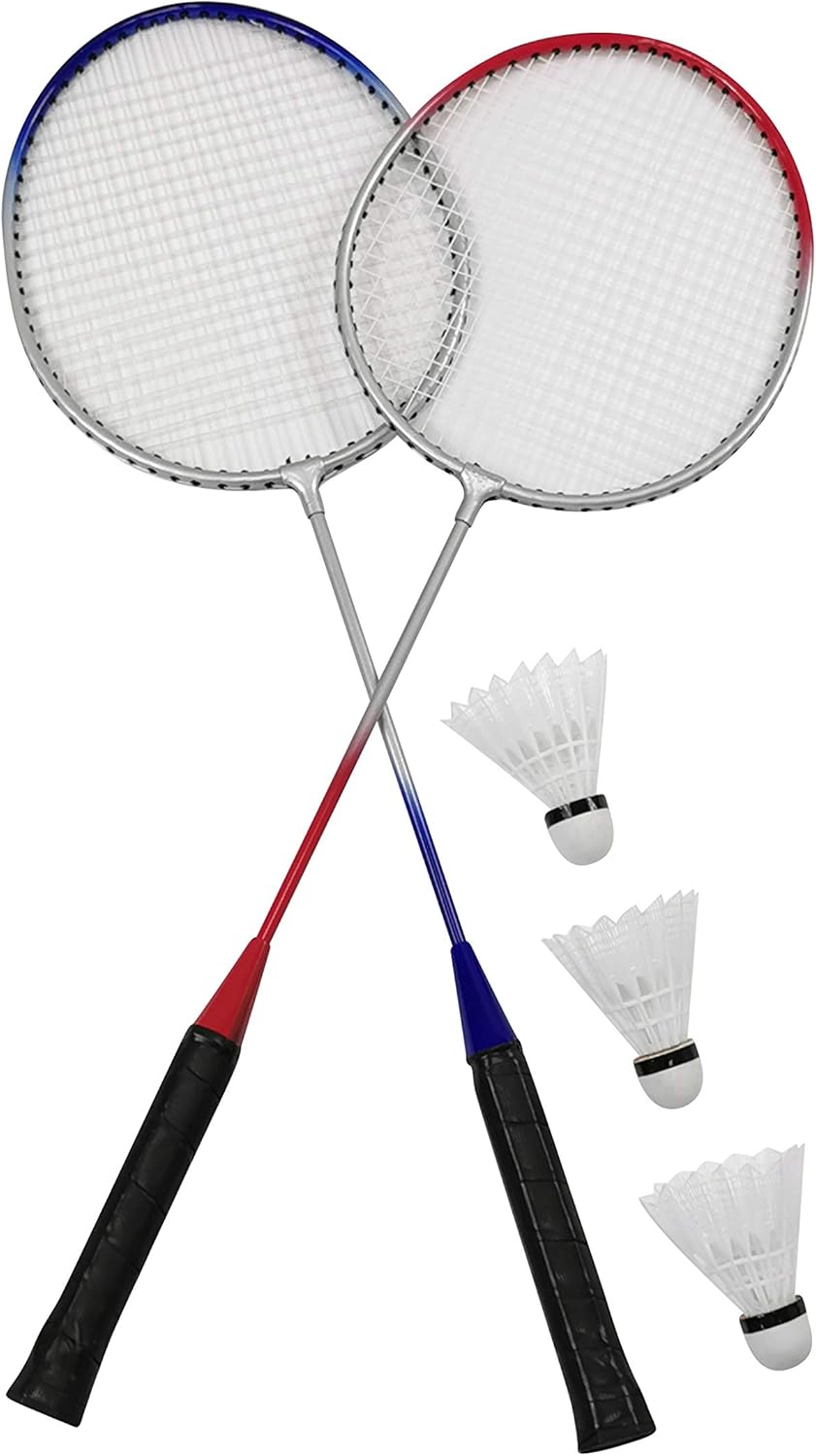 Traditional Garden Games TGG084 Playset Badminton Set, Black Amazon