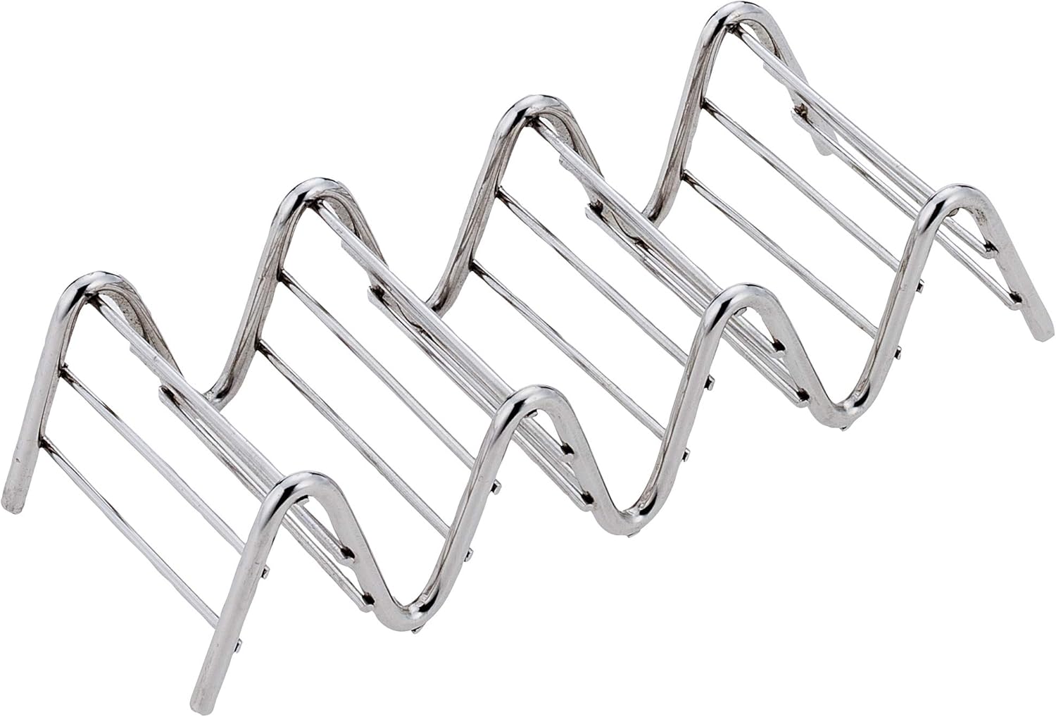 Sanho Sangyo 3 03115025 Taco Rack, Silver, 7.3 x 2.6 x 1.8 inches (18.5 x 6.5 x 4.5 cm), Taco Holder, Wire