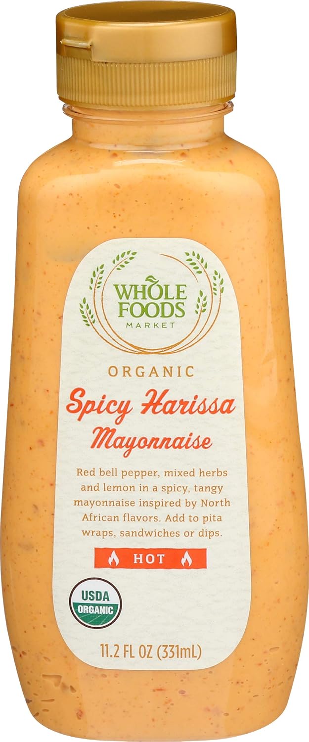 Buy Whole Foods Market Organic Spicy Harissa Mayonnaise, 11.2 Ounce