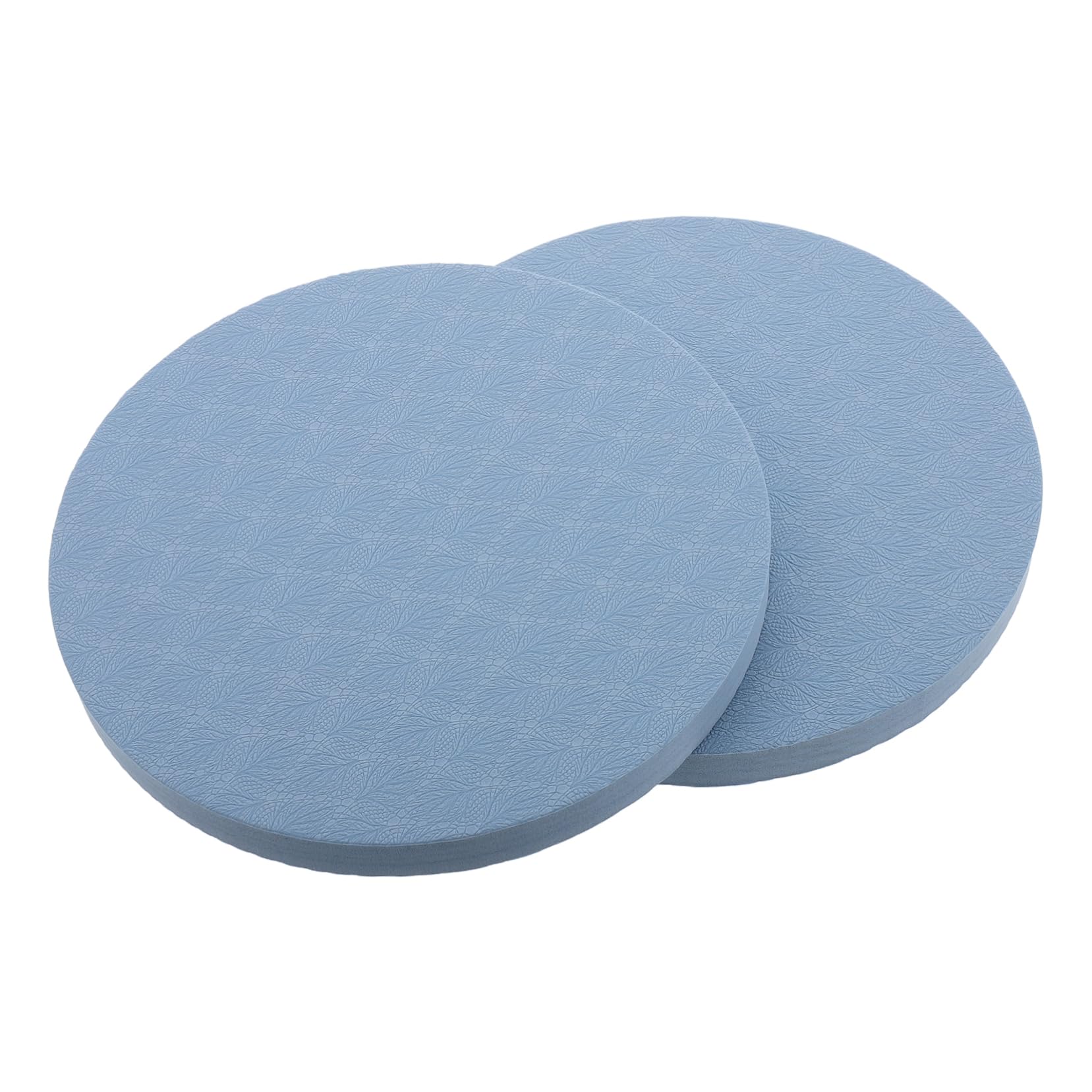 BESPORTBLE 2pcs Round Yoga Support Pads Comfortable Non- Cushion for Kneeling Sitting Elbow and Knee for Fitness Yoga Rehabilitation