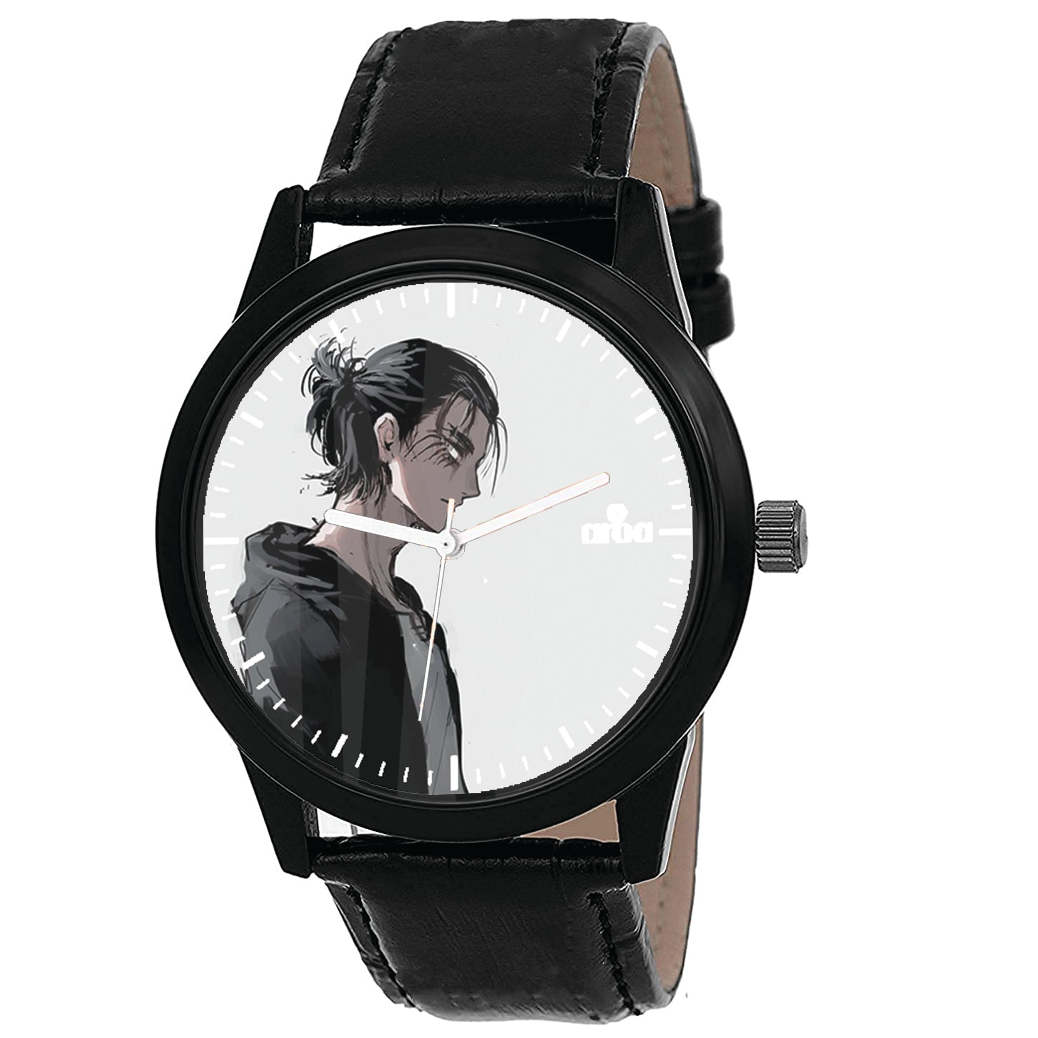 AROA Watch New Watch for Eren Yeager Attack on Titan Model : 852 Black Metal Type Analog Black Strap Watch White Dial for Men Stylish Watch for Boys- (B0CCDSKNFH) Amazon Price History, Amazon Price Tracker