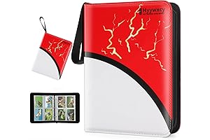 4 Pocket Card Binder Album for Pokemon and Trading Card Games