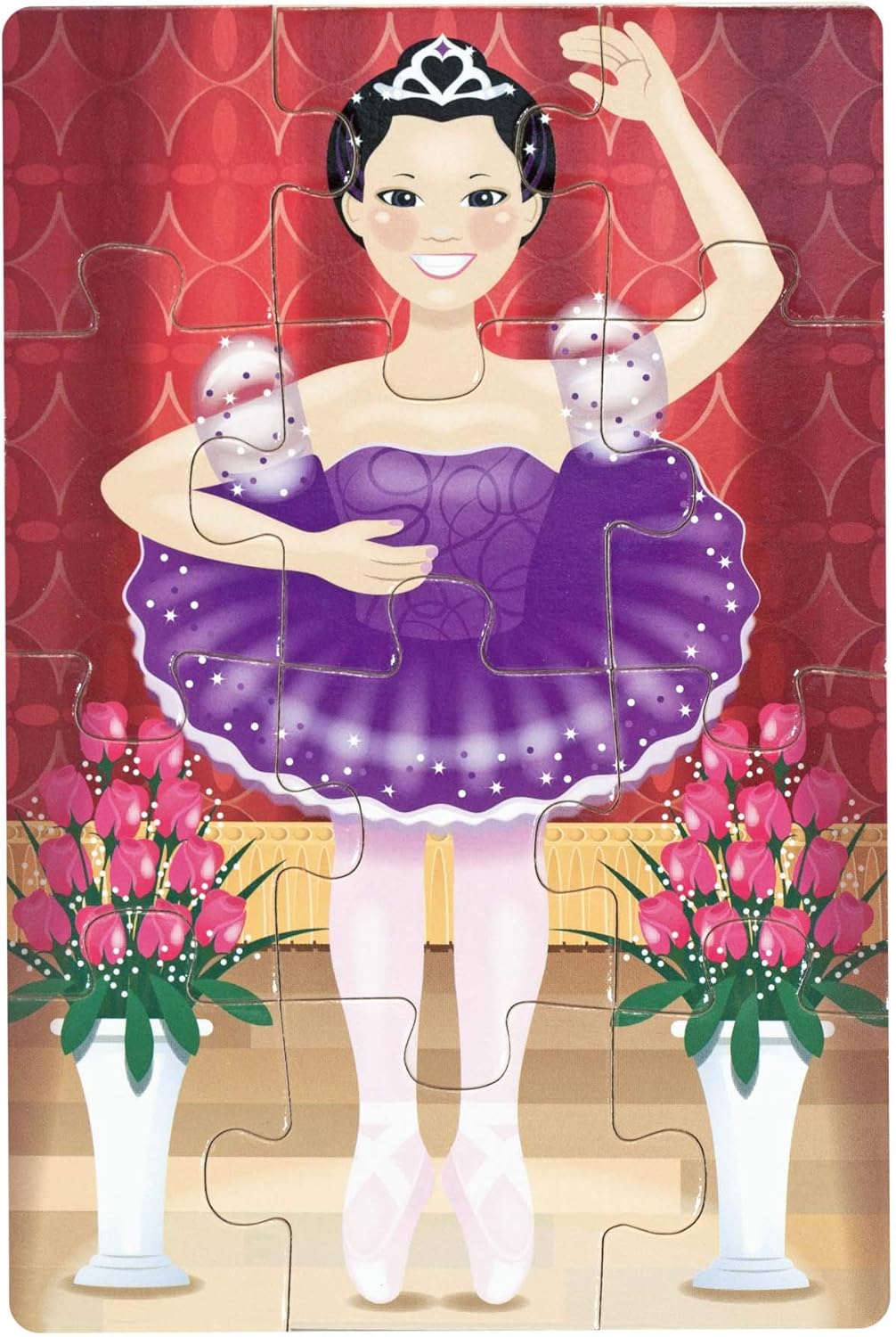 Melissa & Doug Jigsaw Puzzles in a Box  Fanciful Friends Fanciful Friends Jigsaw Puzzles