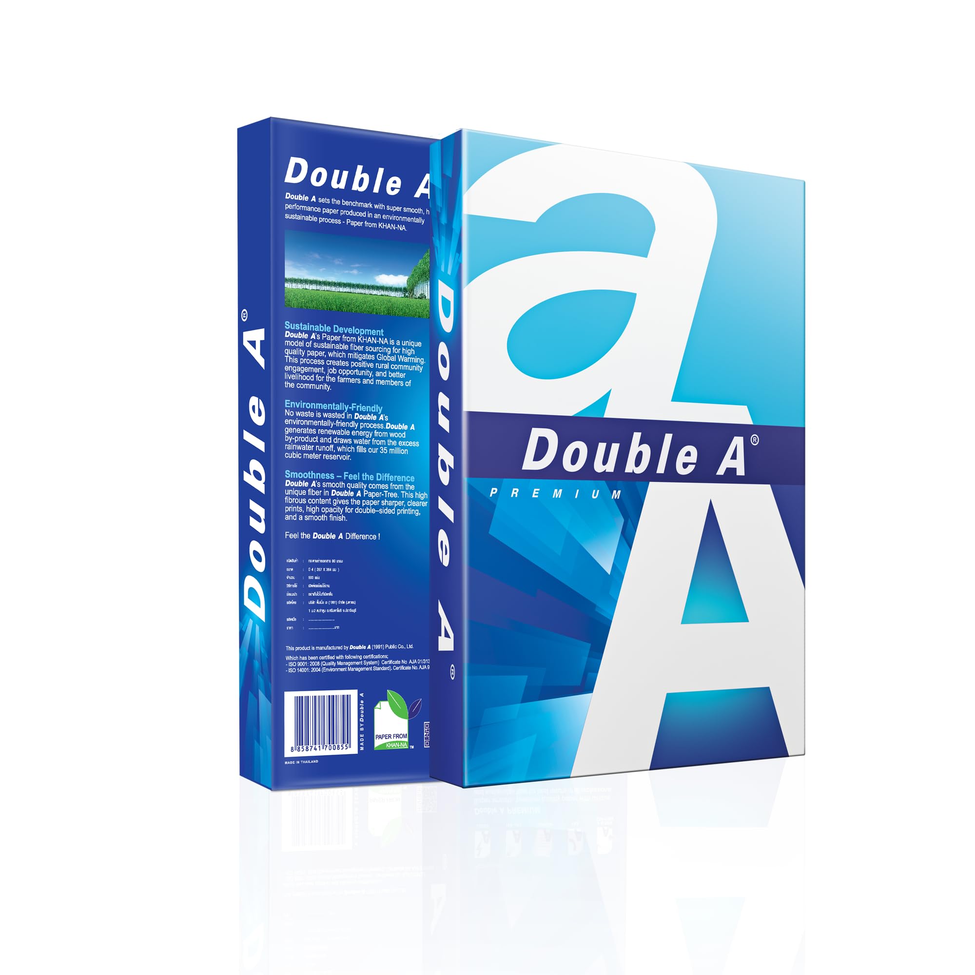 Double A 10330057933 Paper 250 Sheets A4 80 G/m² 2500 Cardboard White