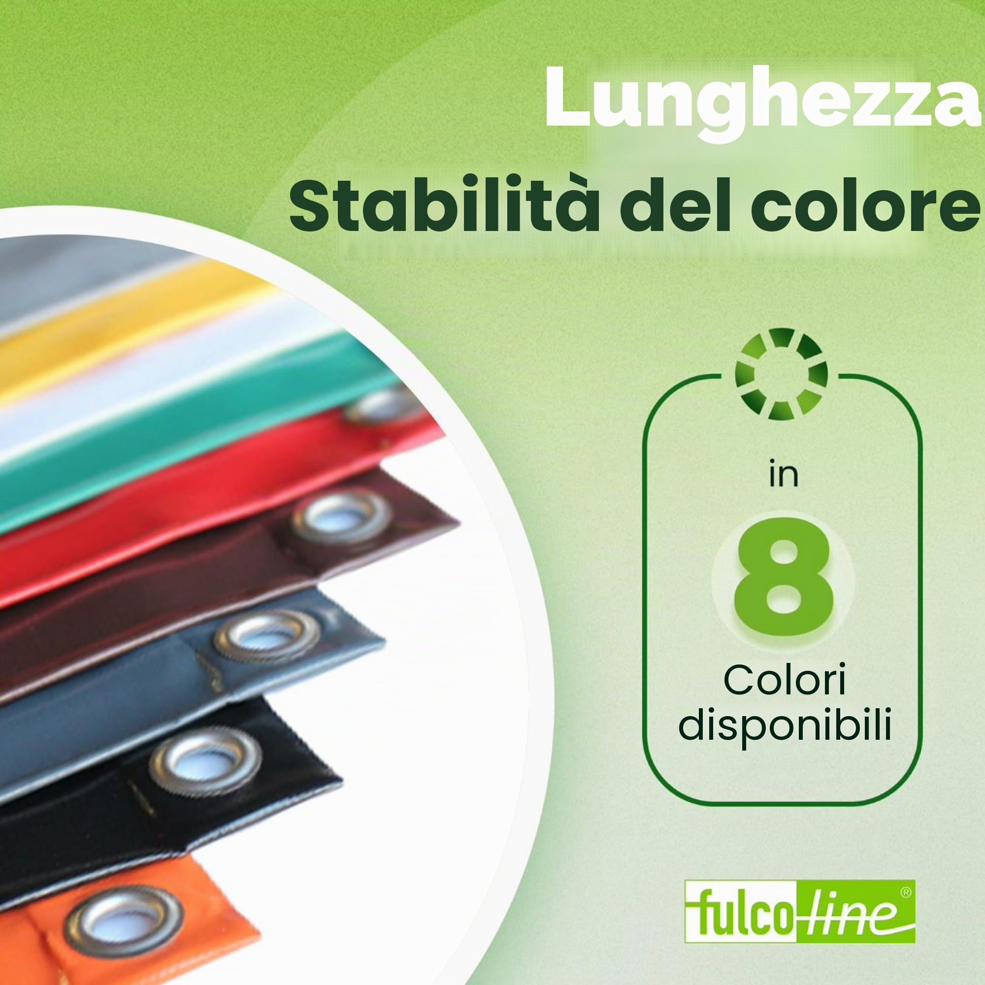 Telone per camion, 700 g, telo di copertura in PVC, occhielli ogni 50 cm, con orlo su misura, impermeabile, robusto, resistente ai raggi UV, di alta qualità (antracite, 2,40 m x 6,00 m)