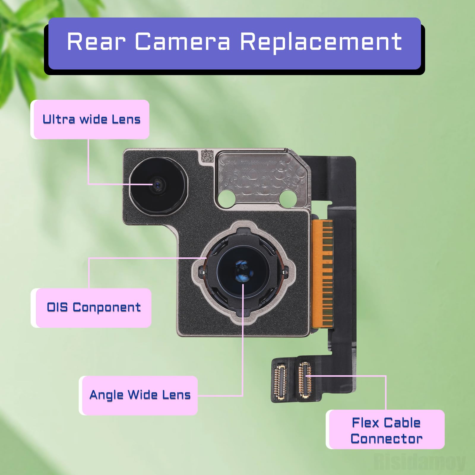Amazon.com: Risidamoy for iPhone 13/13 Mini OEM 12MP Main