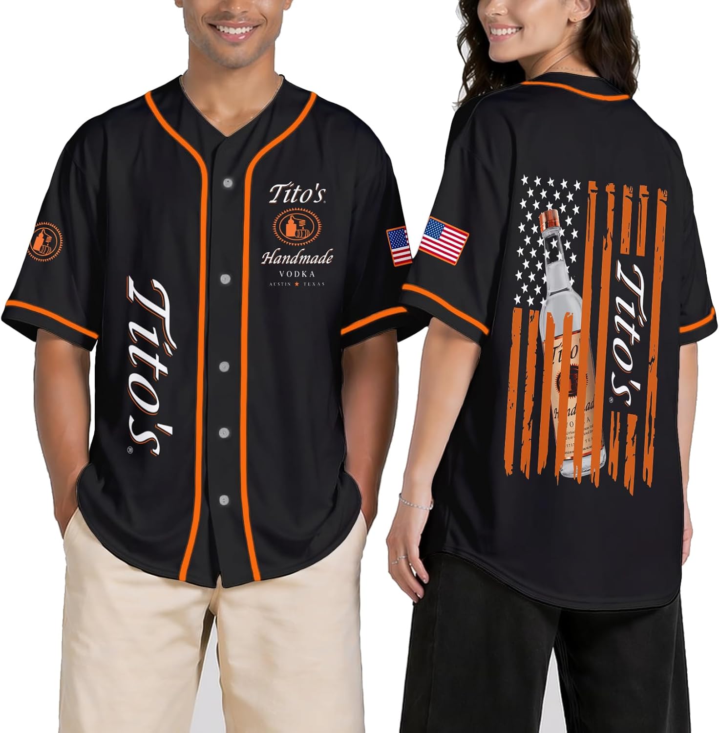 Alcohol Baseball Jersey, Mens Drinking Jersey Short Sleeve, Casual Shirt for Liquor Lover